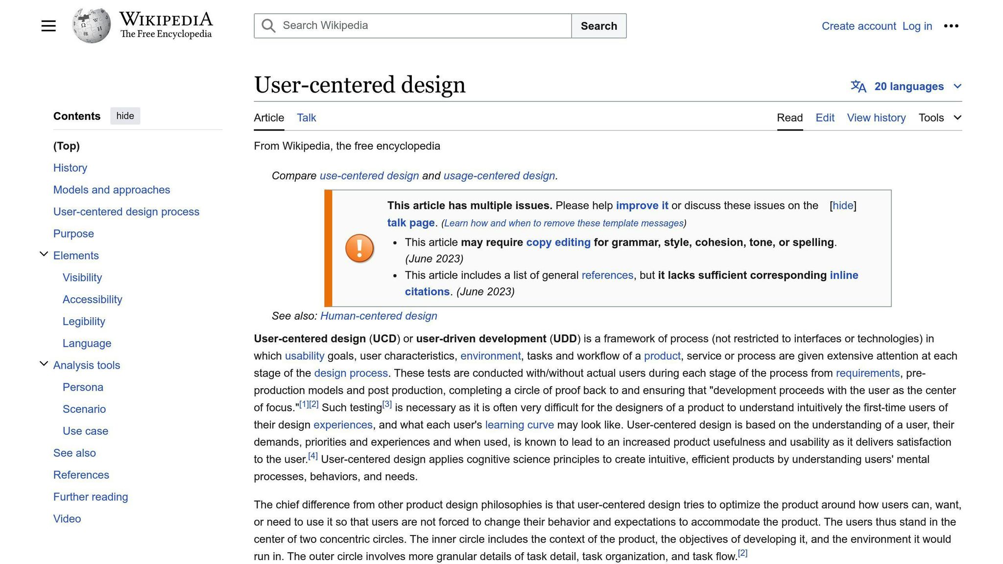 User-Centric Design