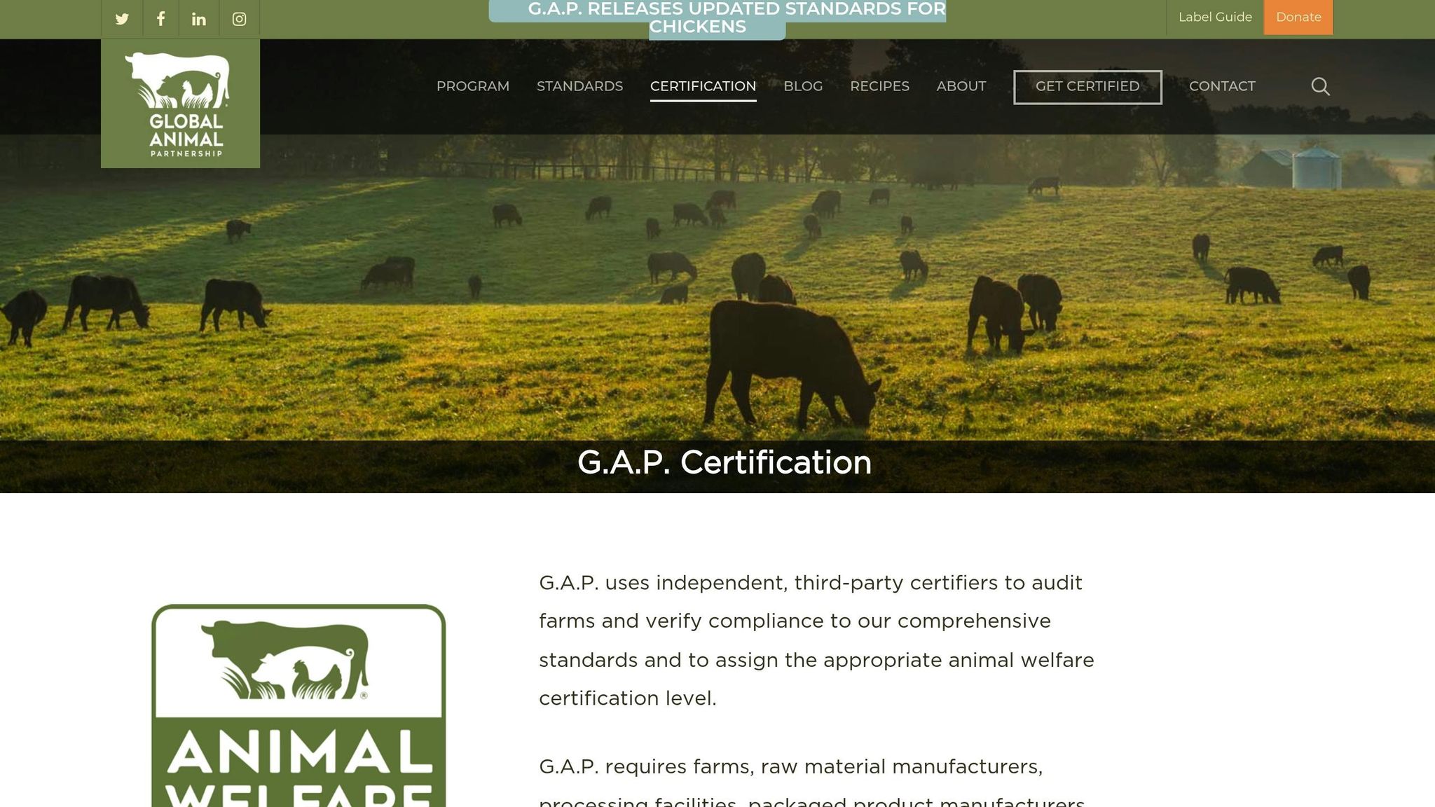 Global Animal Partnership