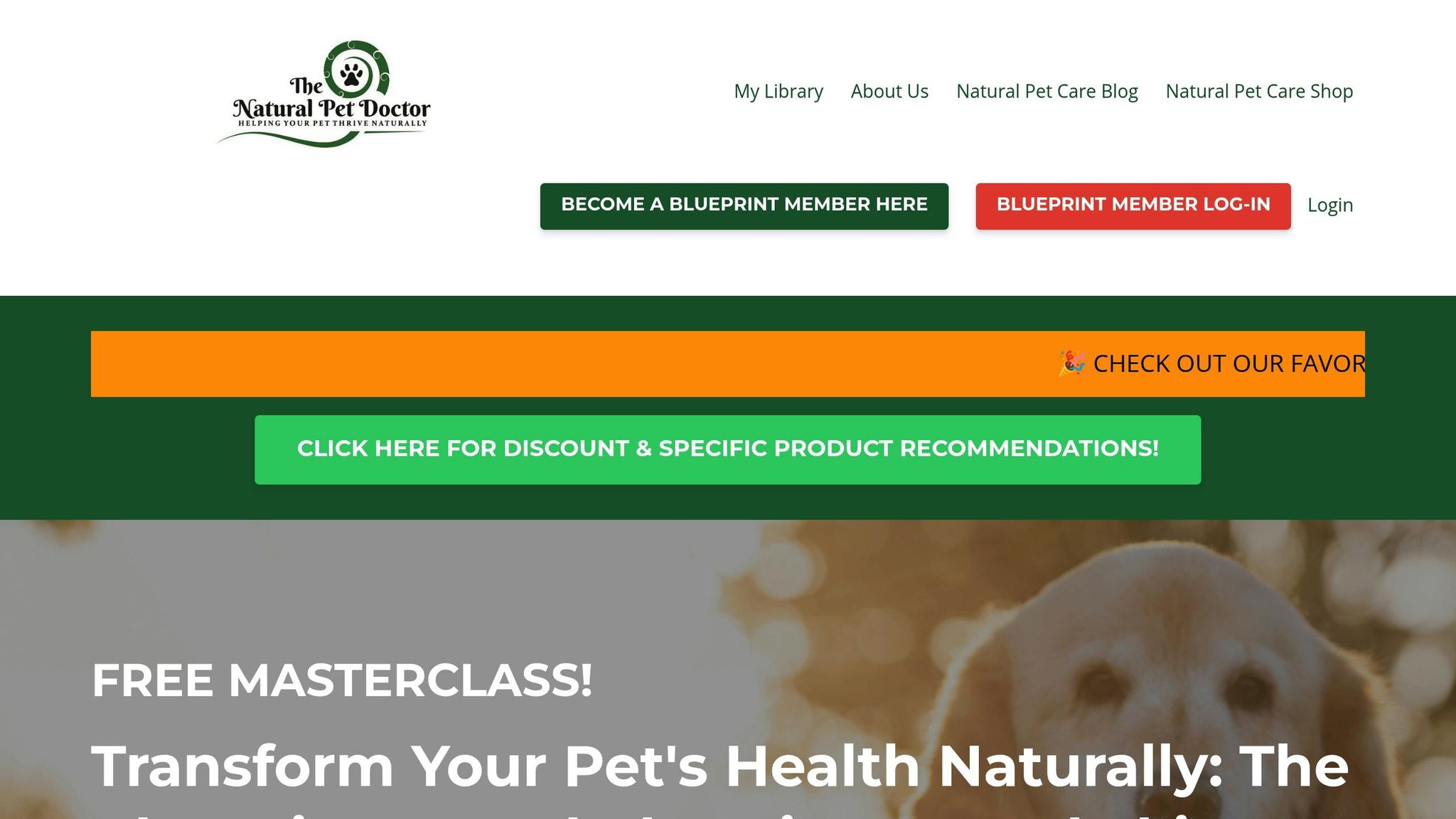 The Natural Pet Doctor