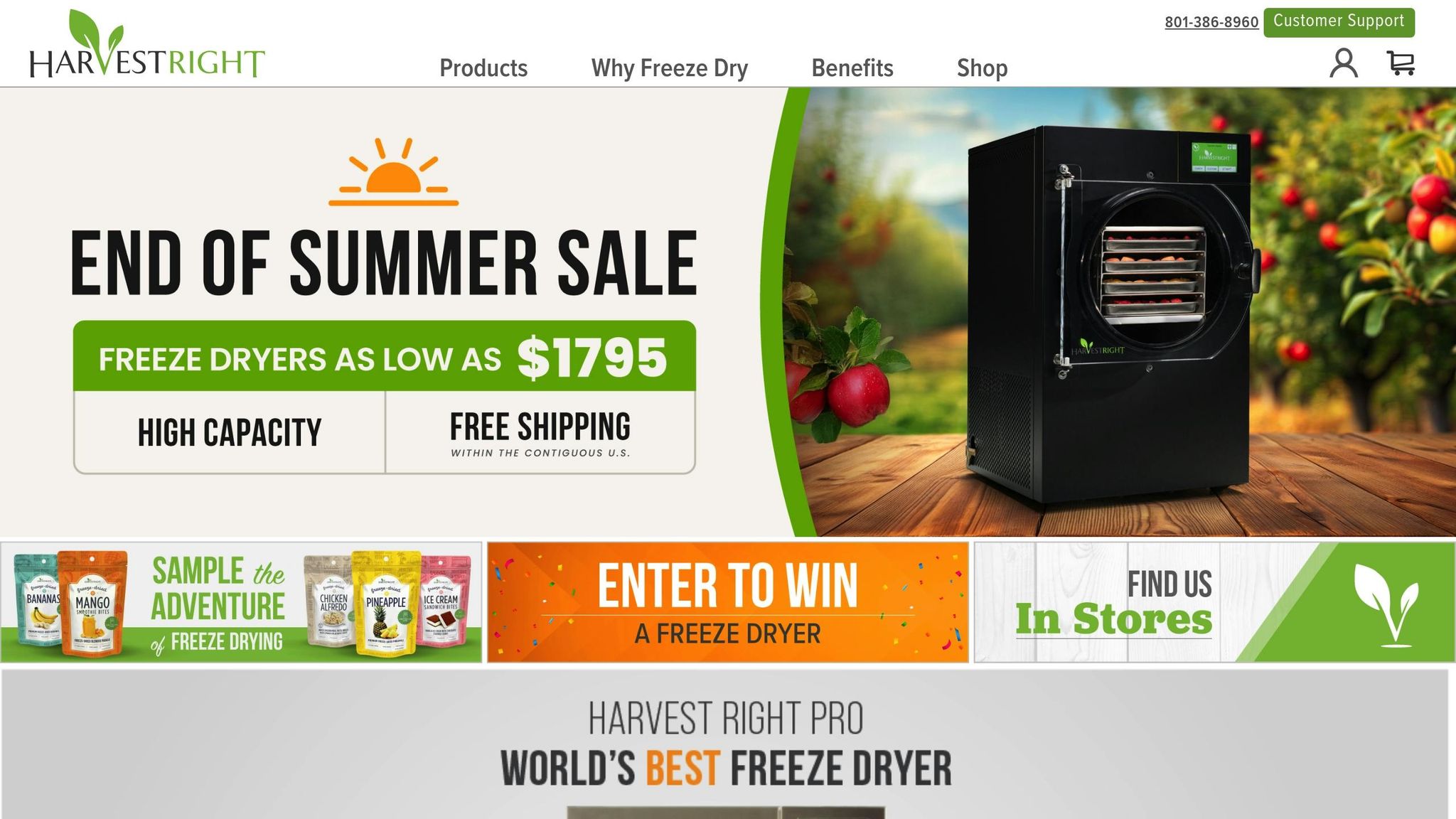 Harvest Right Freeze Dryer