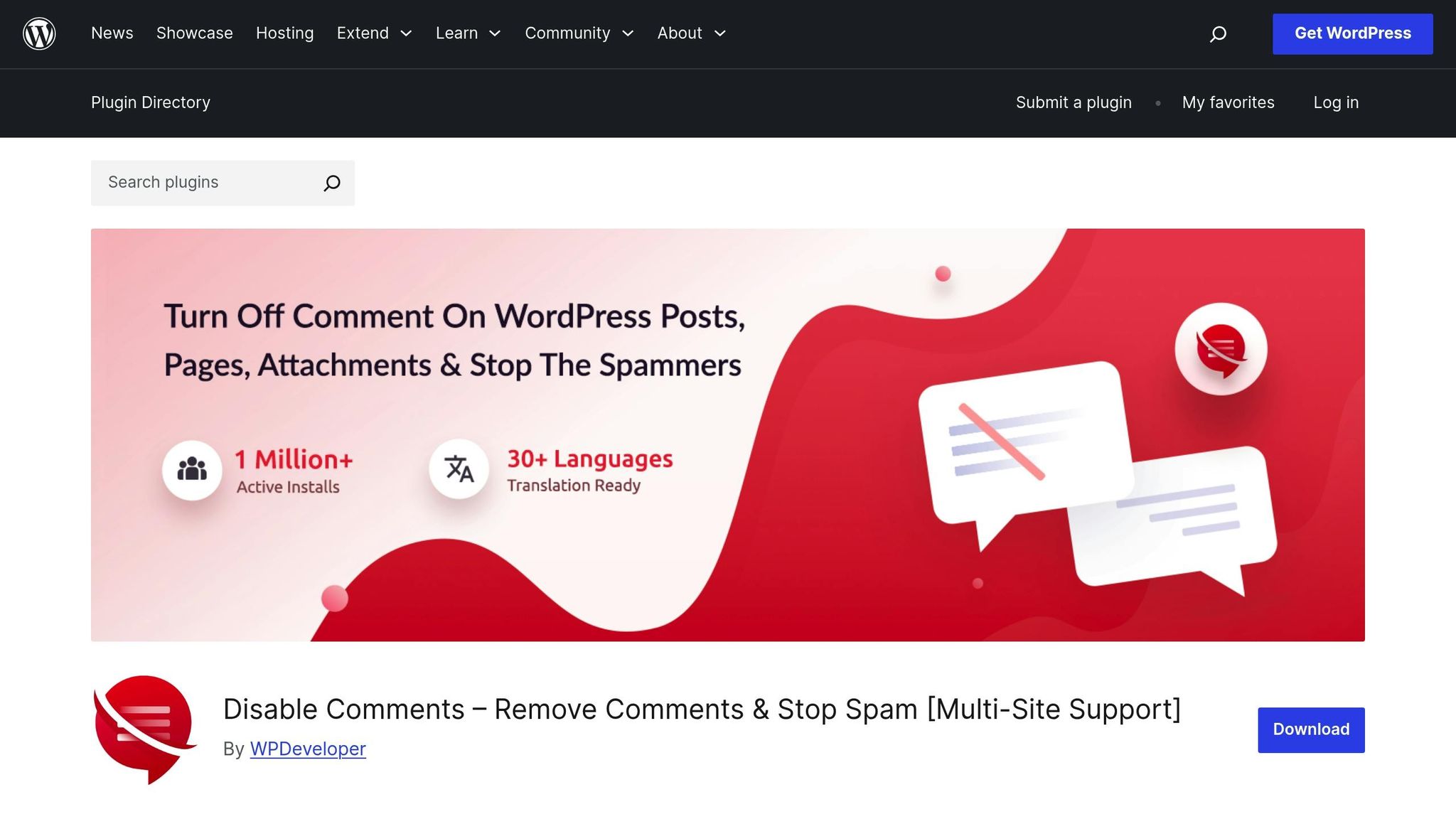 Disable Comments