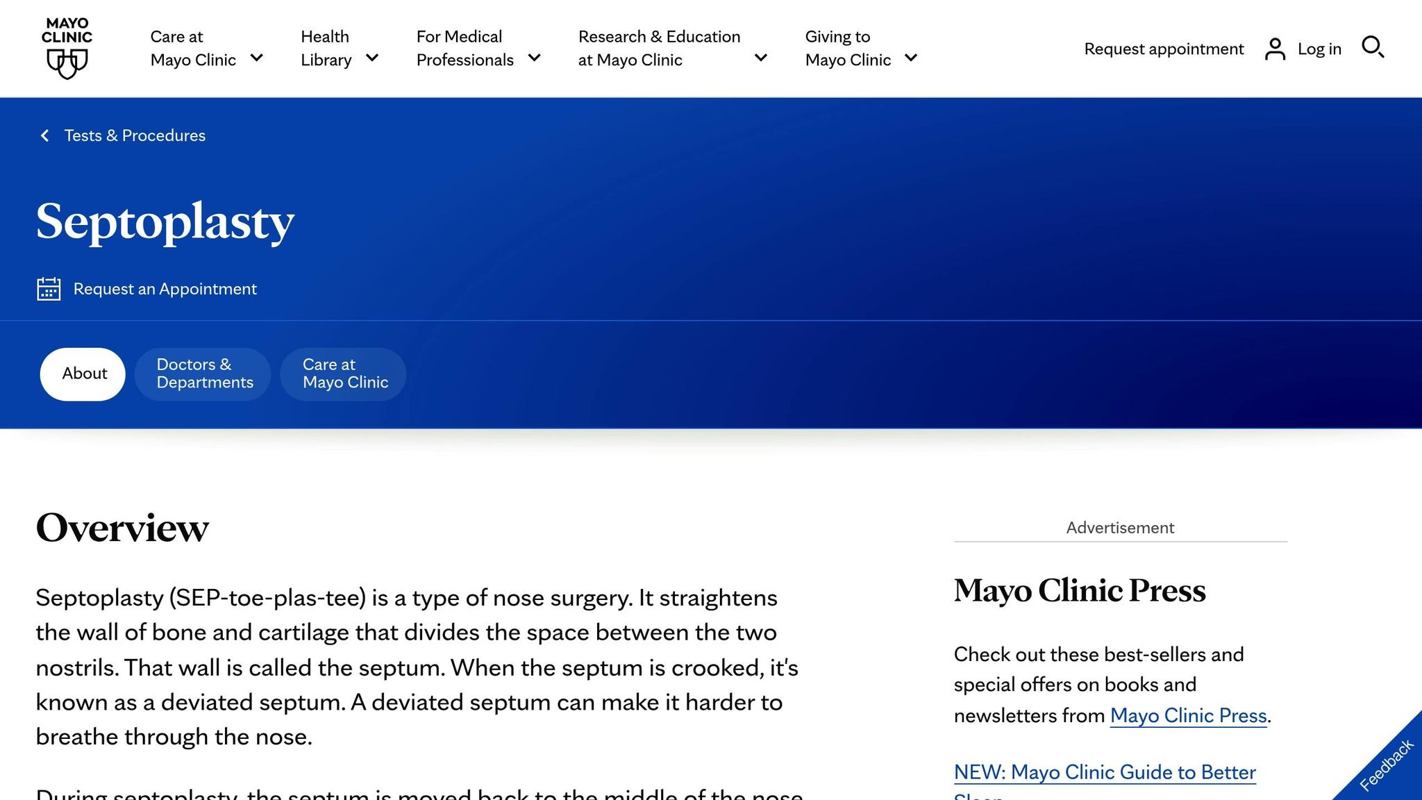 Septoplasty