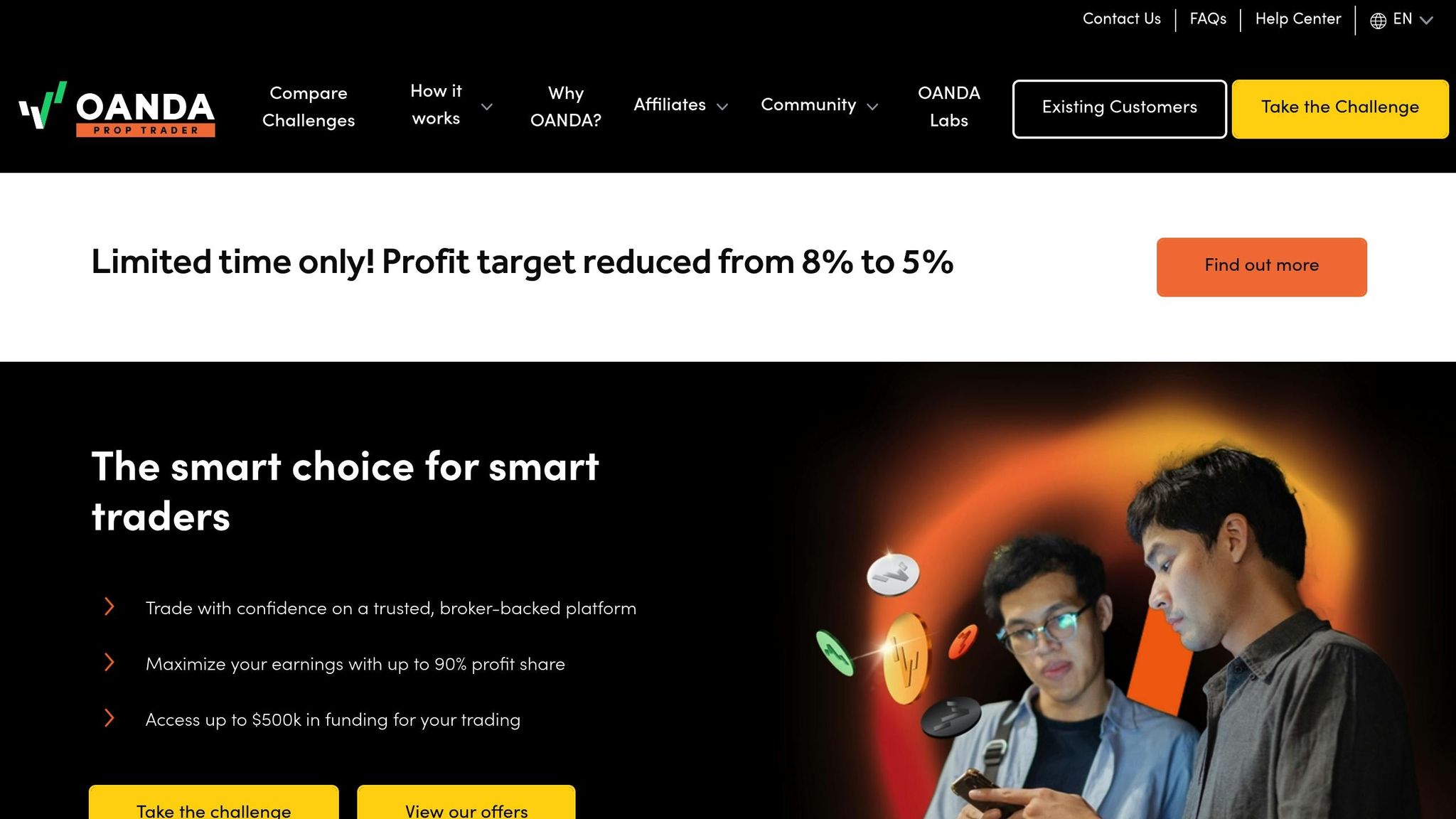 OANDA Prop Trader