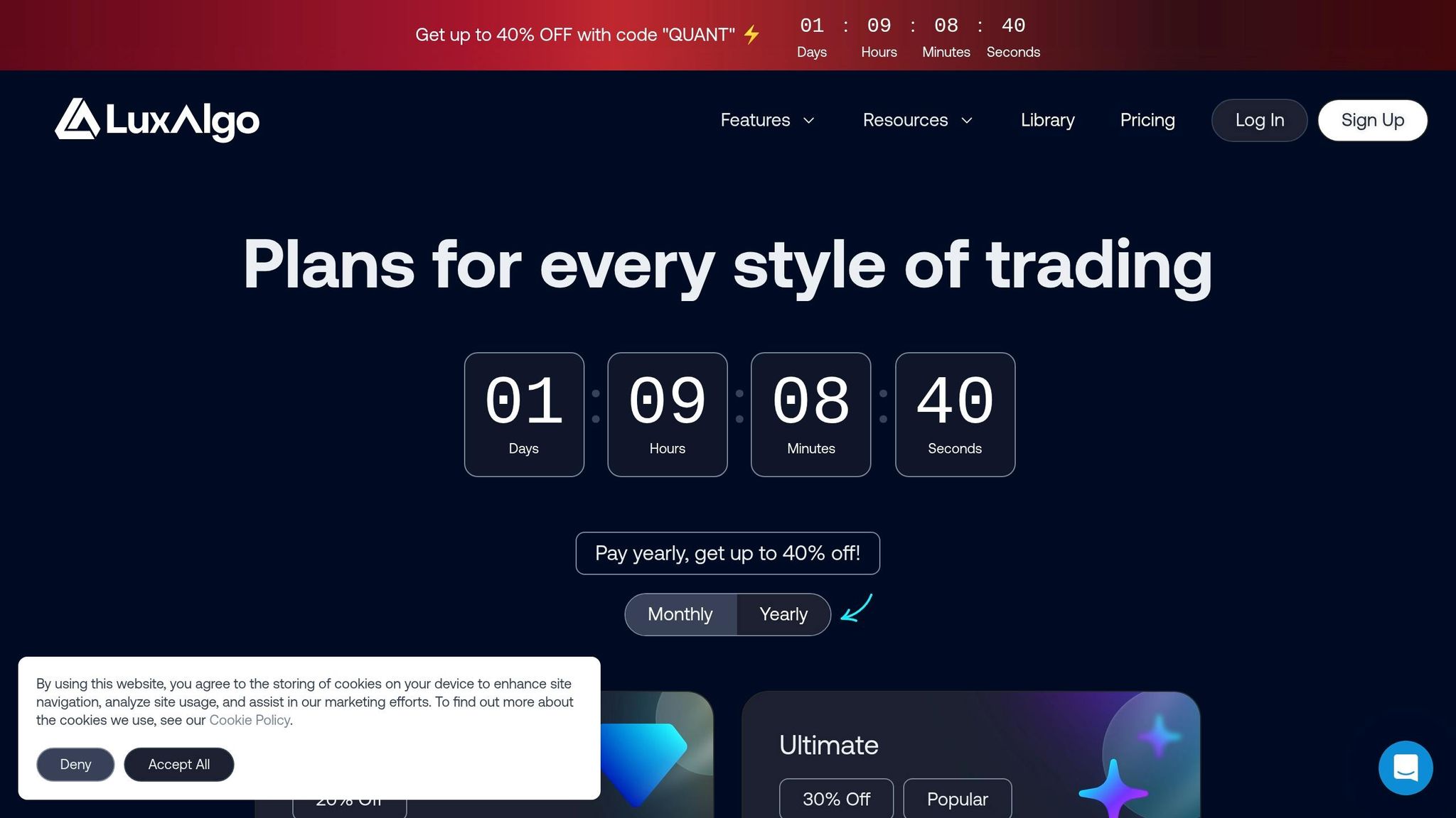 LuxAlgo Ultimate Plan