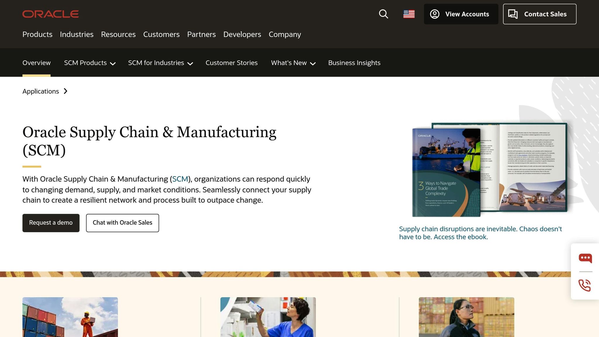 Top 10 AI Tools for Supply Chain Automation 6 Oracle SCM Cloud