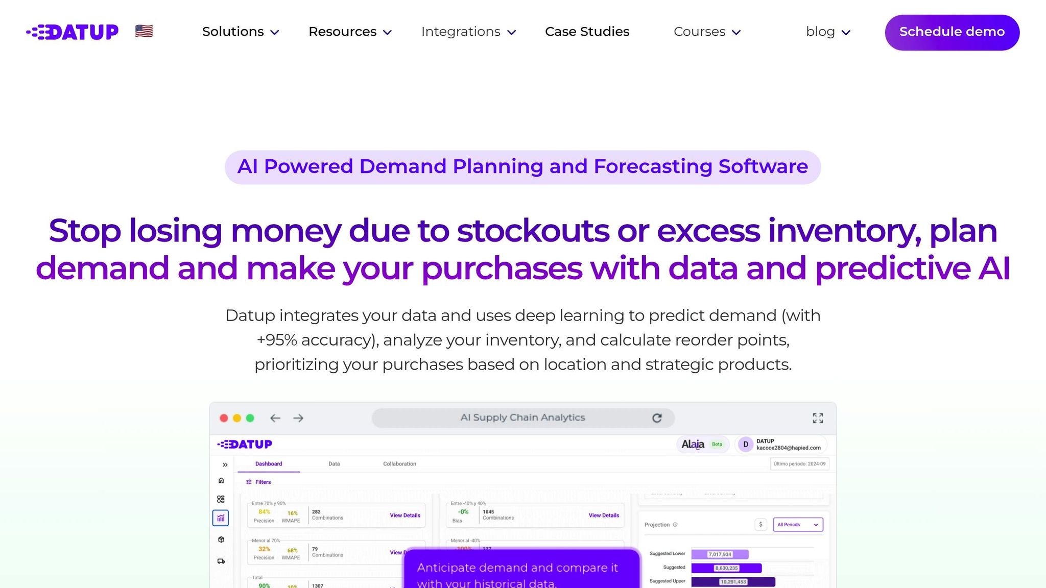 Top 10 AI Tools for Supply Chain Automation 9 Datup