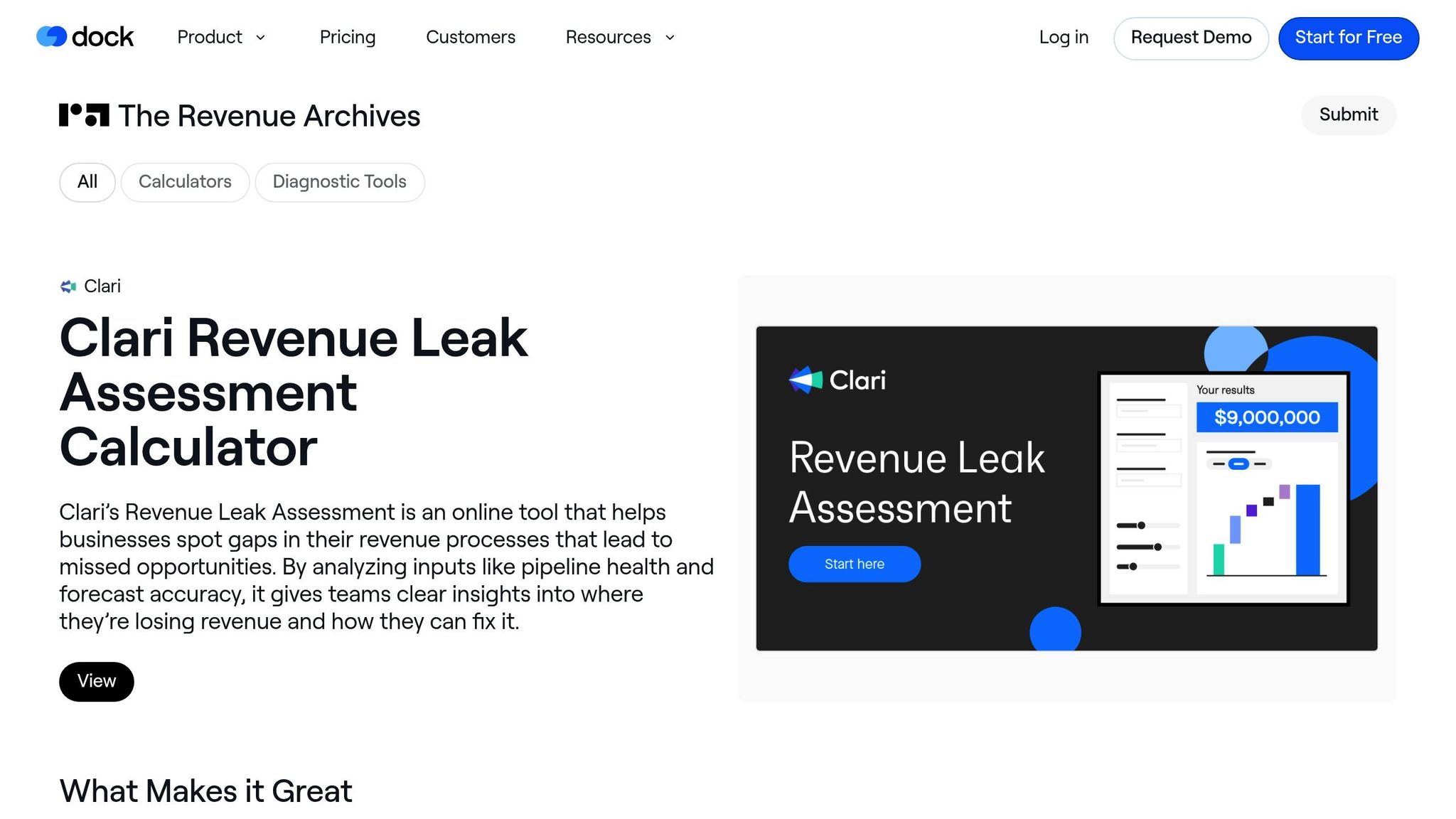 Revenue Leak Assessment