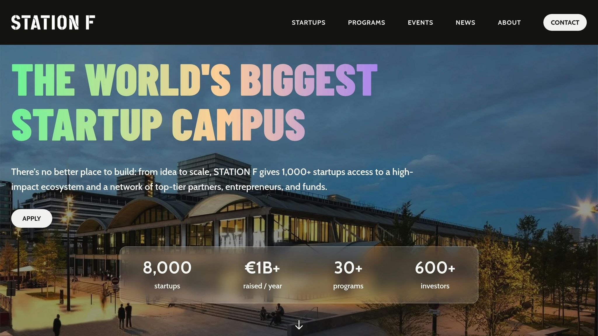 5 Corporate Accelerators with International Reach 6 Station F