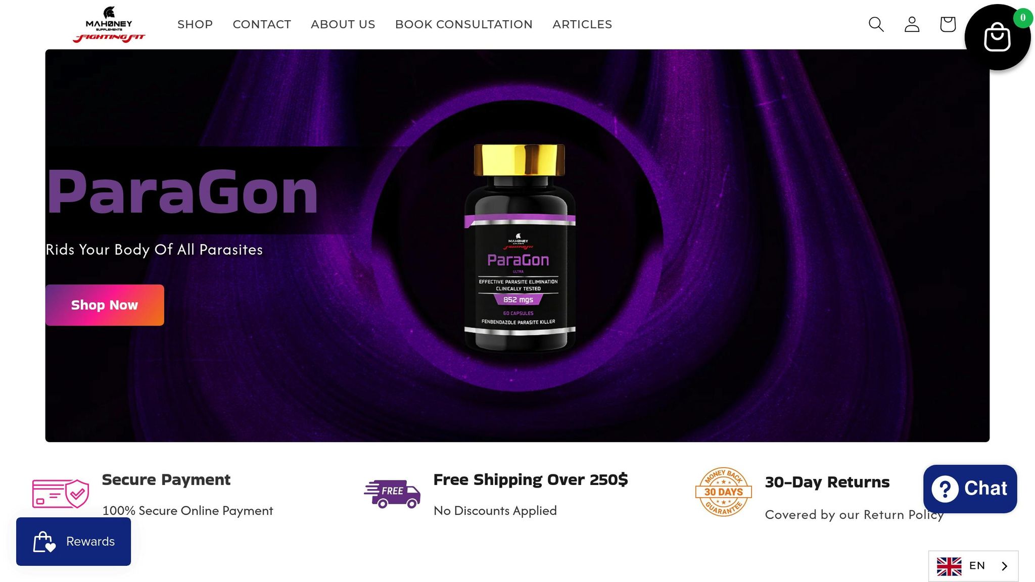 Mahoney Supplements