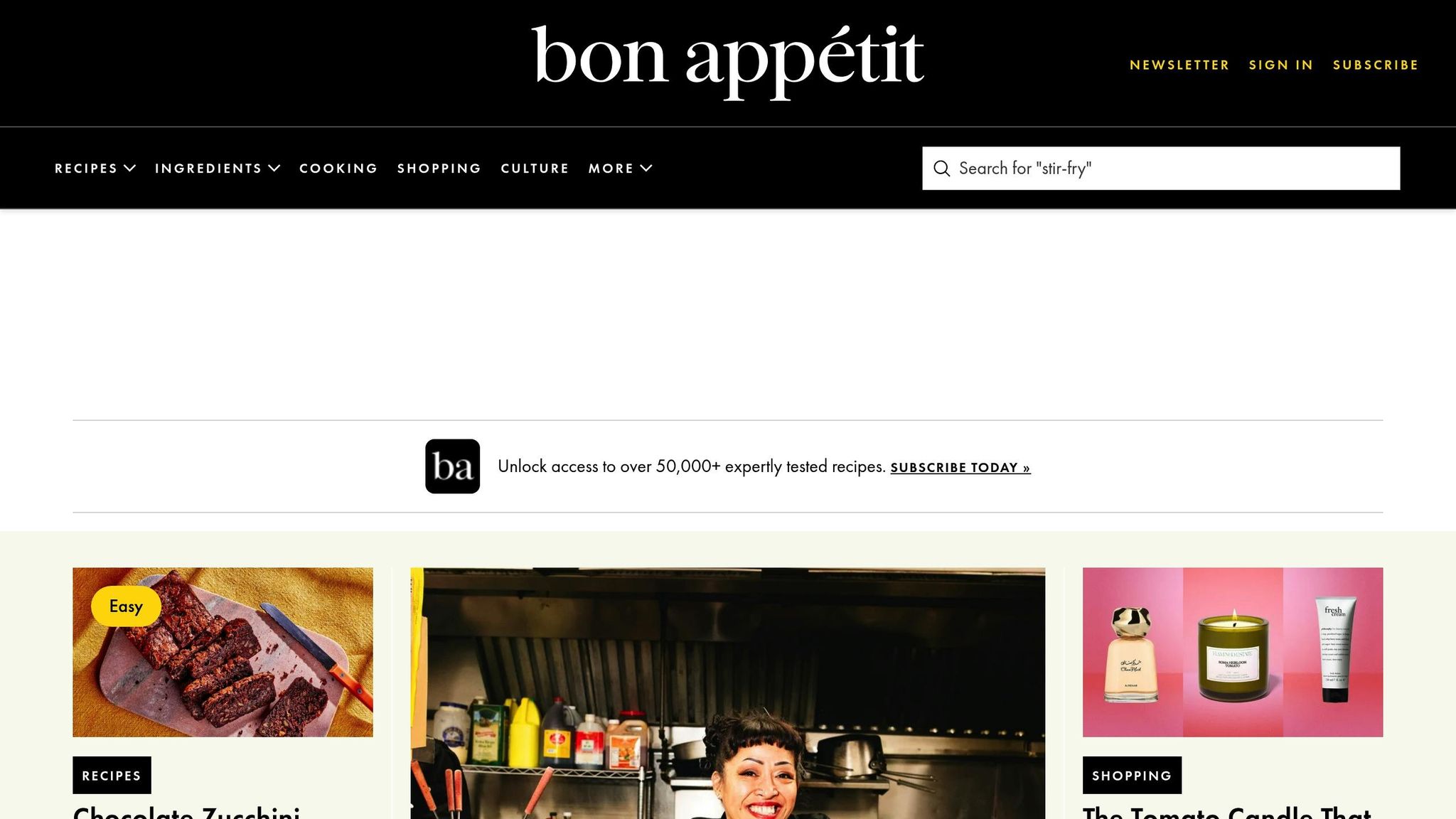 Bon Appétit