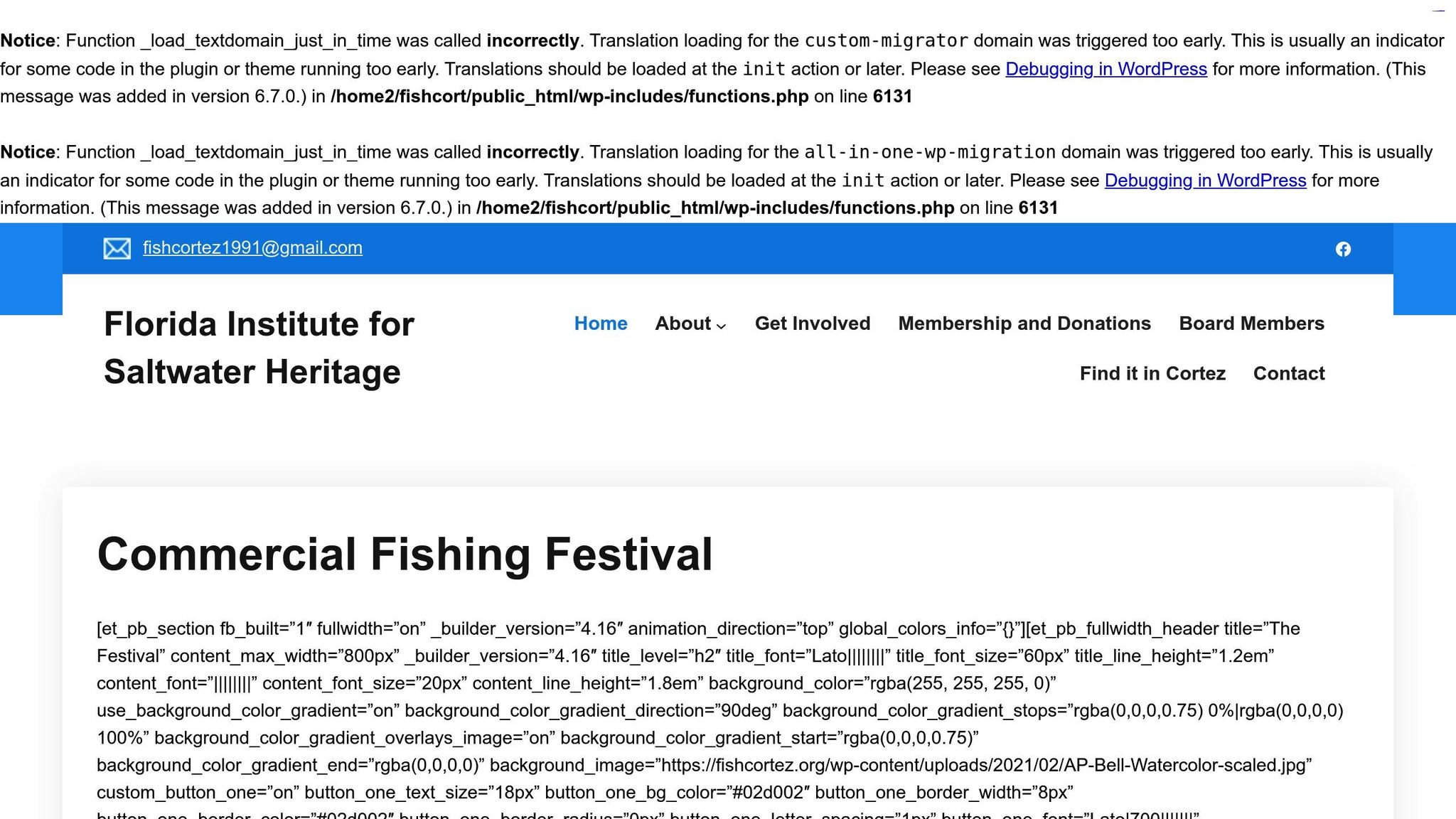 Cortez Commercial Fishing Festival