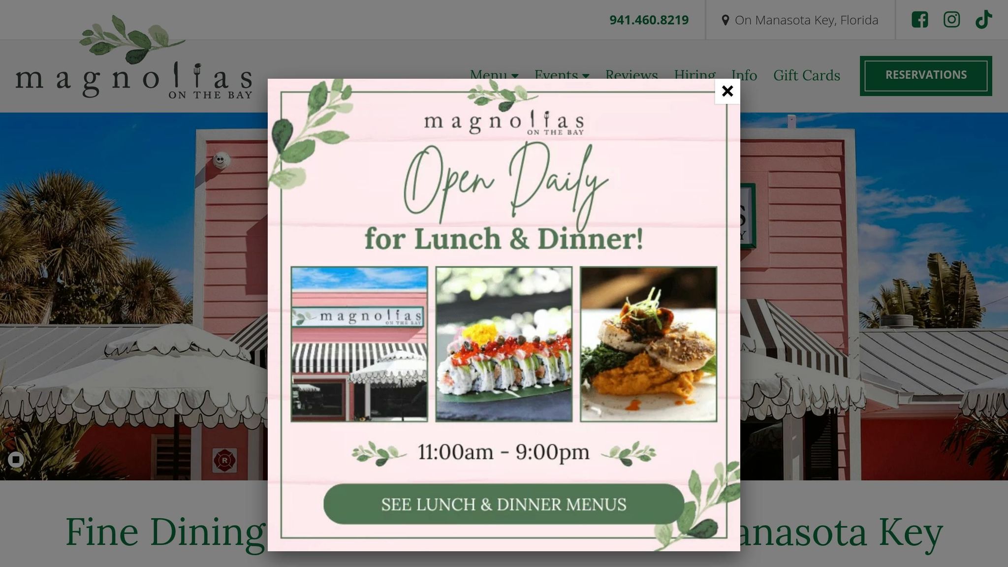 Magnolias on the Bay