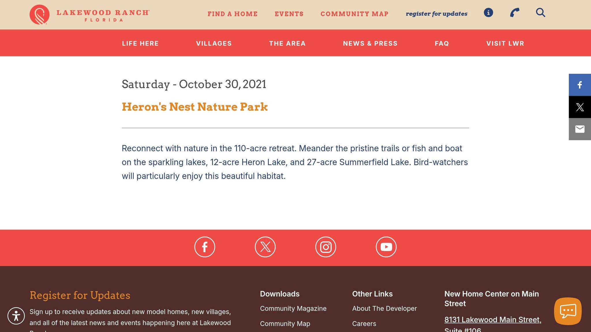 Heron's Nest Nature Park