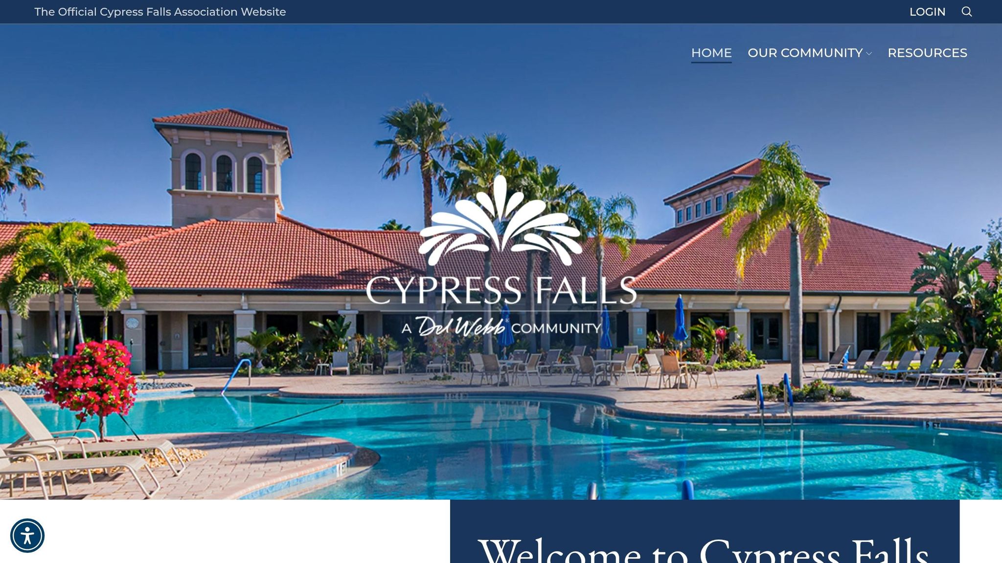 Cypress Falls at the Woodlands