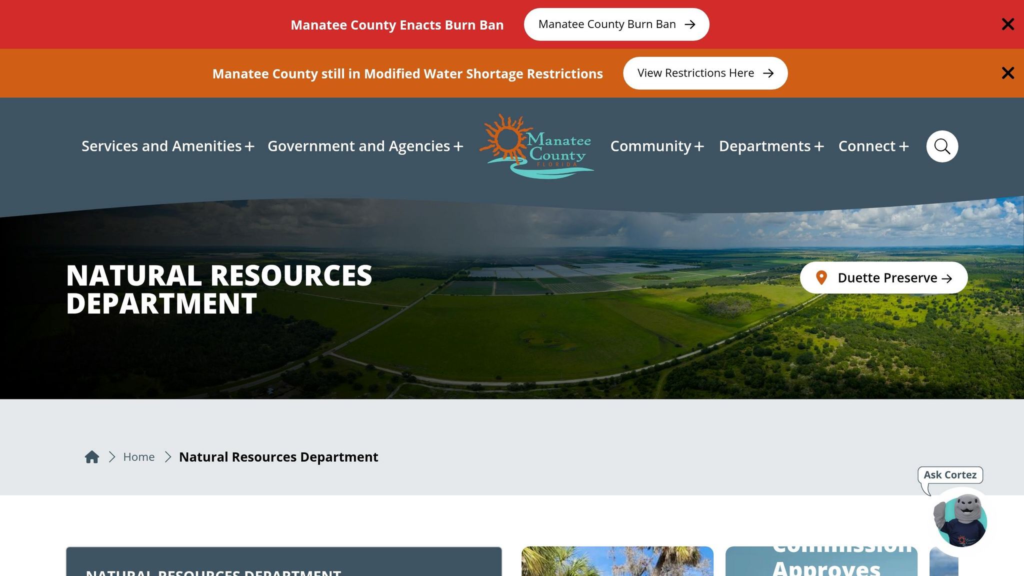 Manatee County Parks and Natural Resources