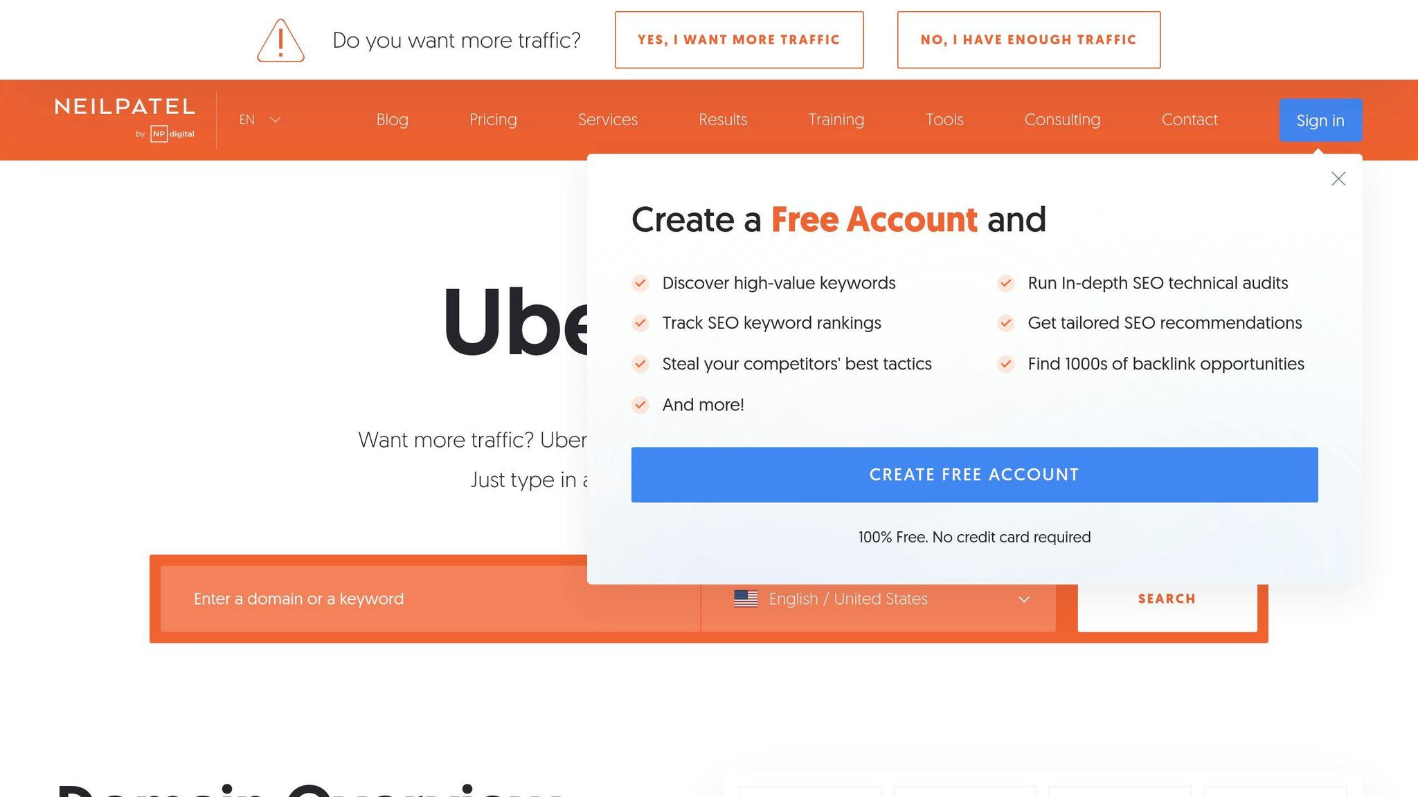 Ubersuggest