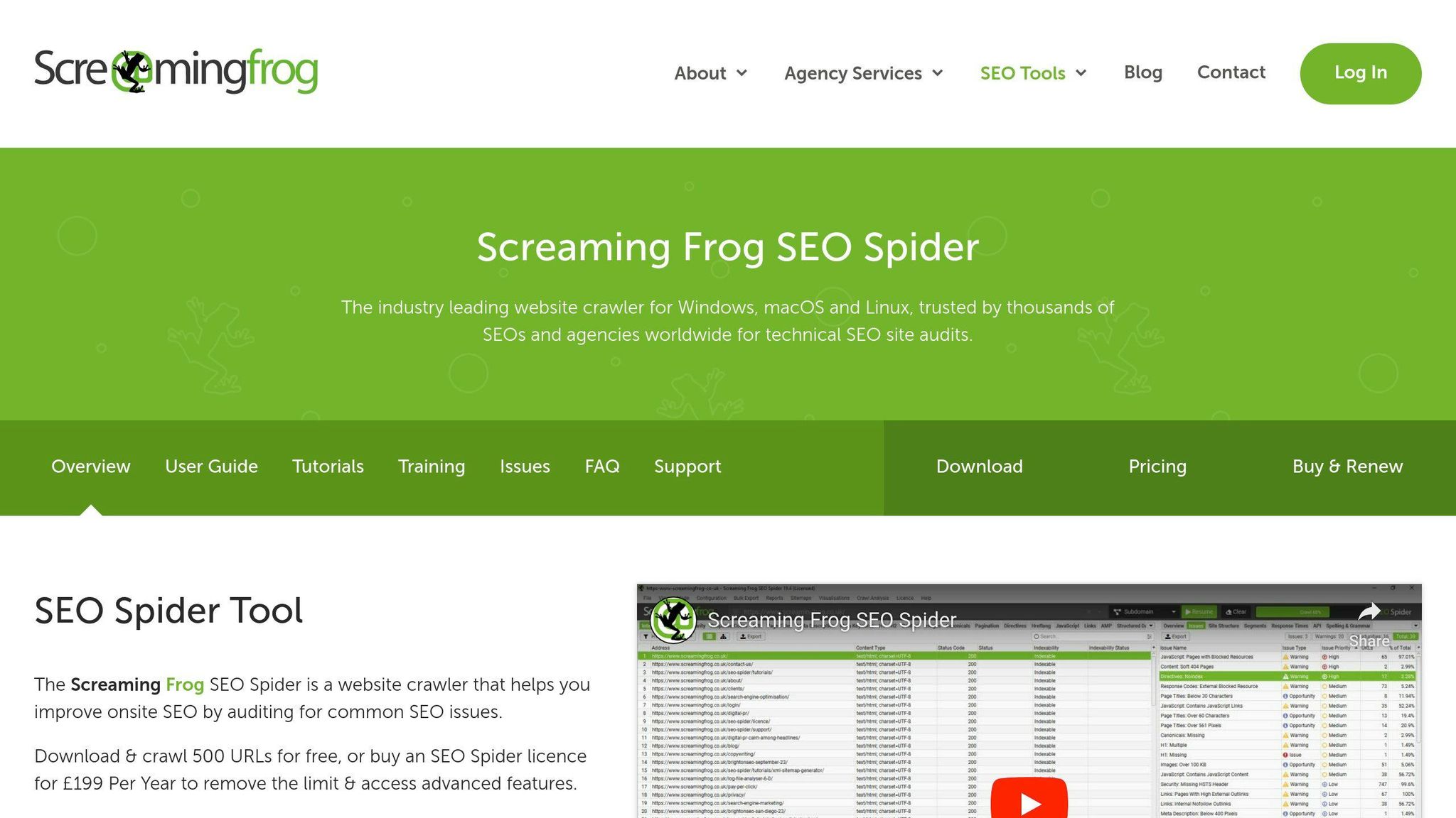 Screaming Frog