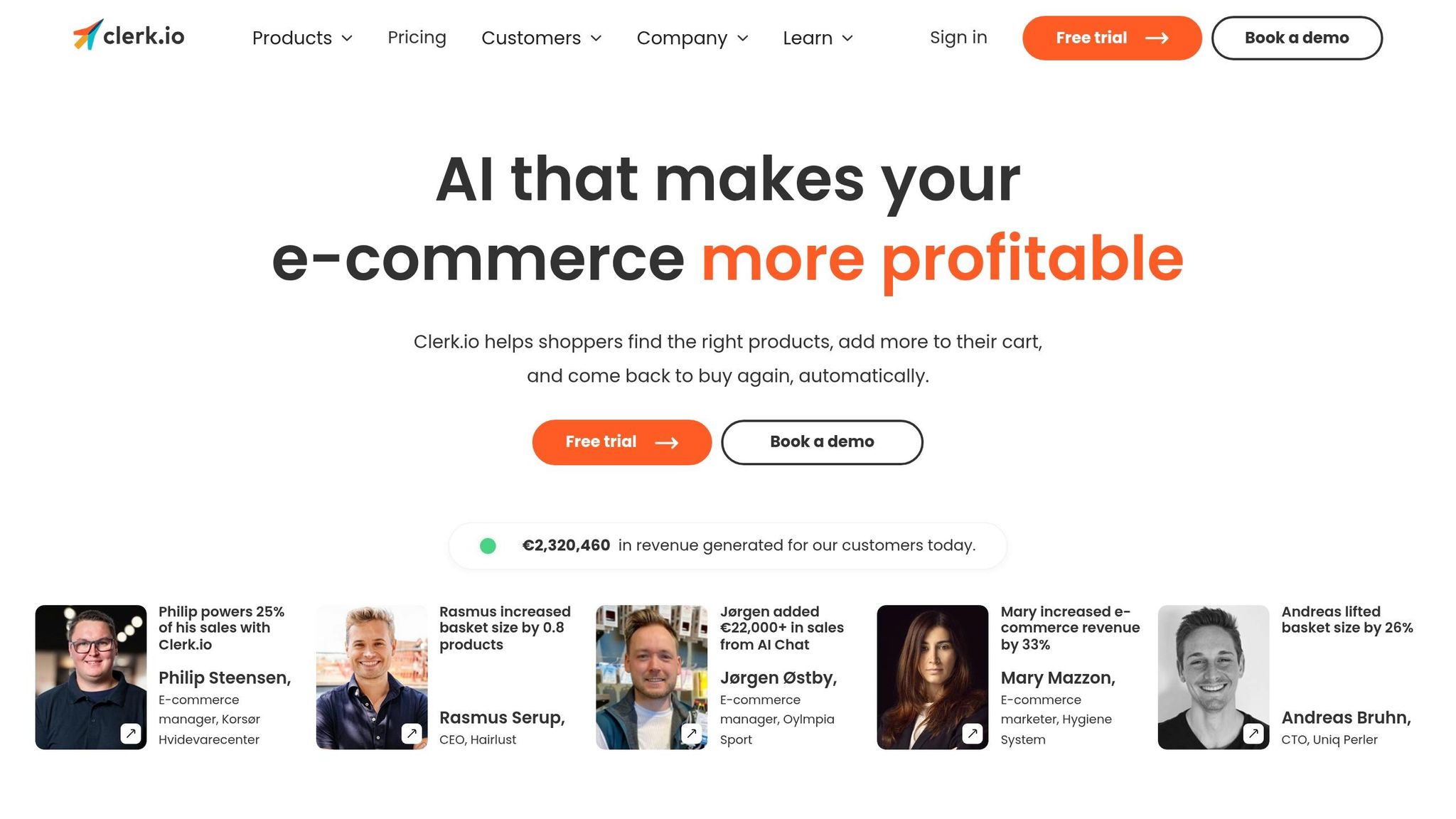 Clerk.io