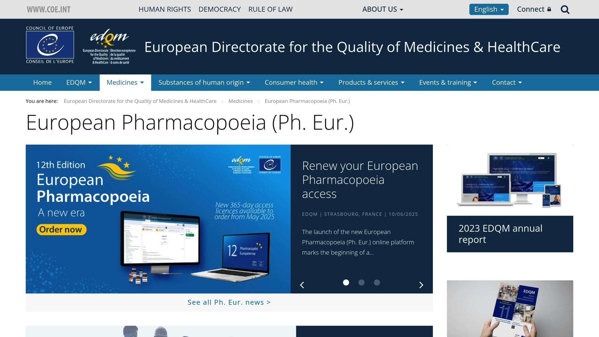 European Pharmacopoeia