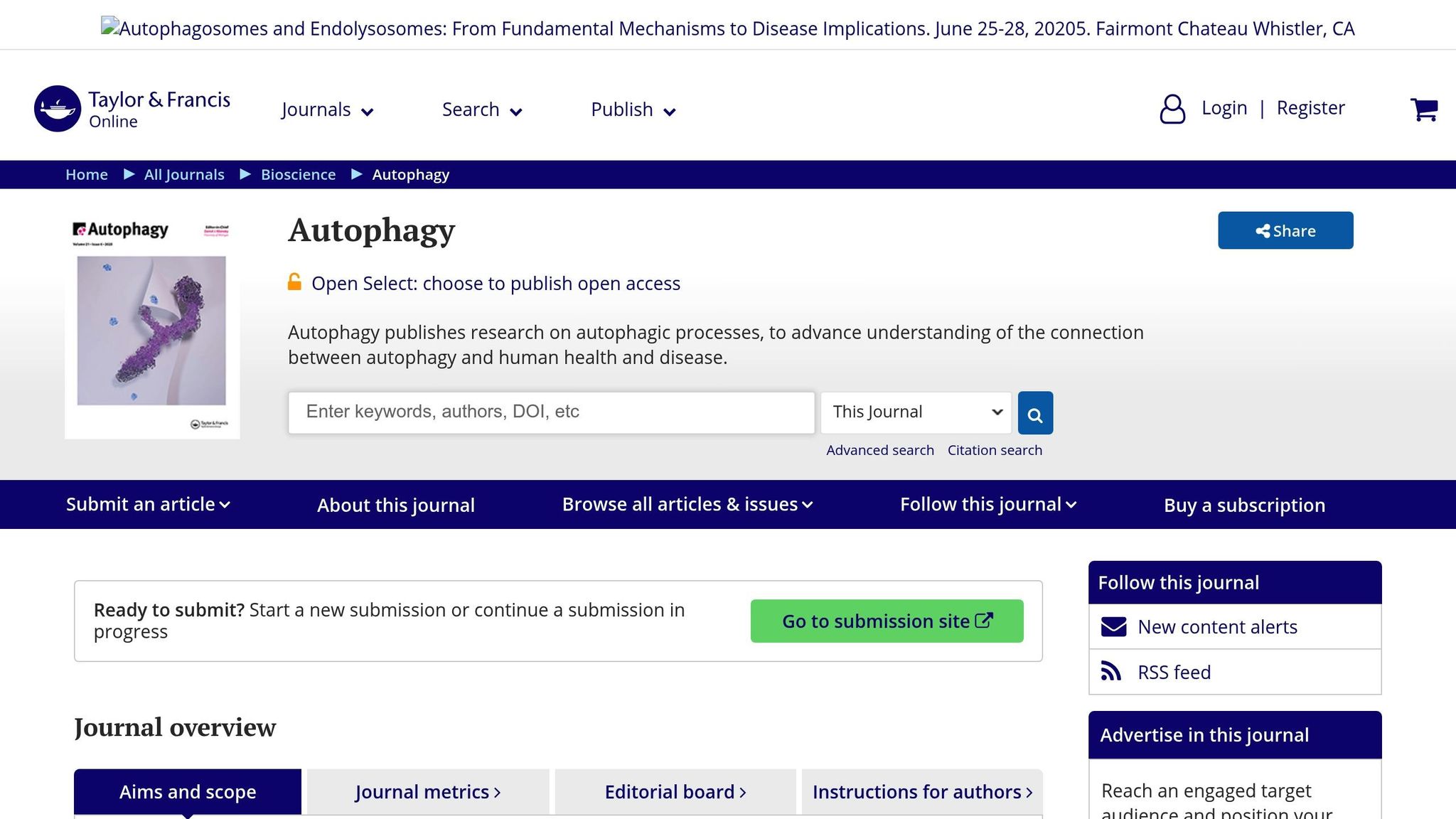 autophagy