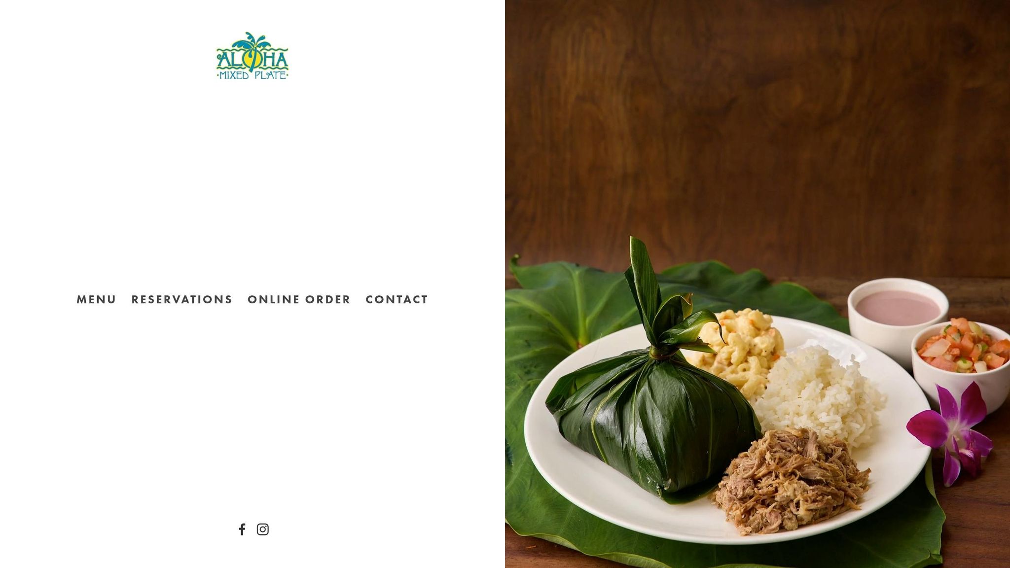 Aloha Mixed Plate