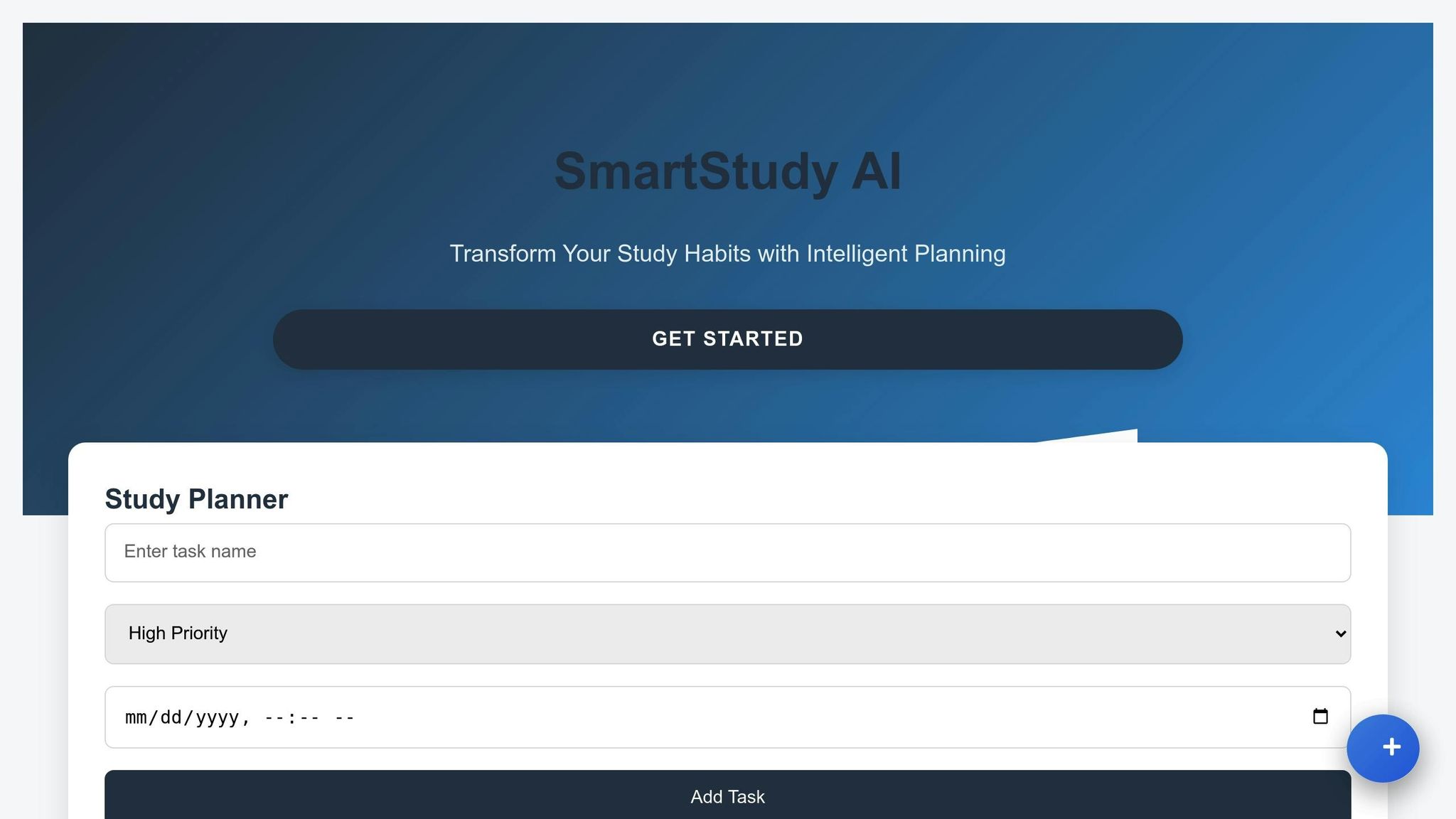 Smart Study Scheduler