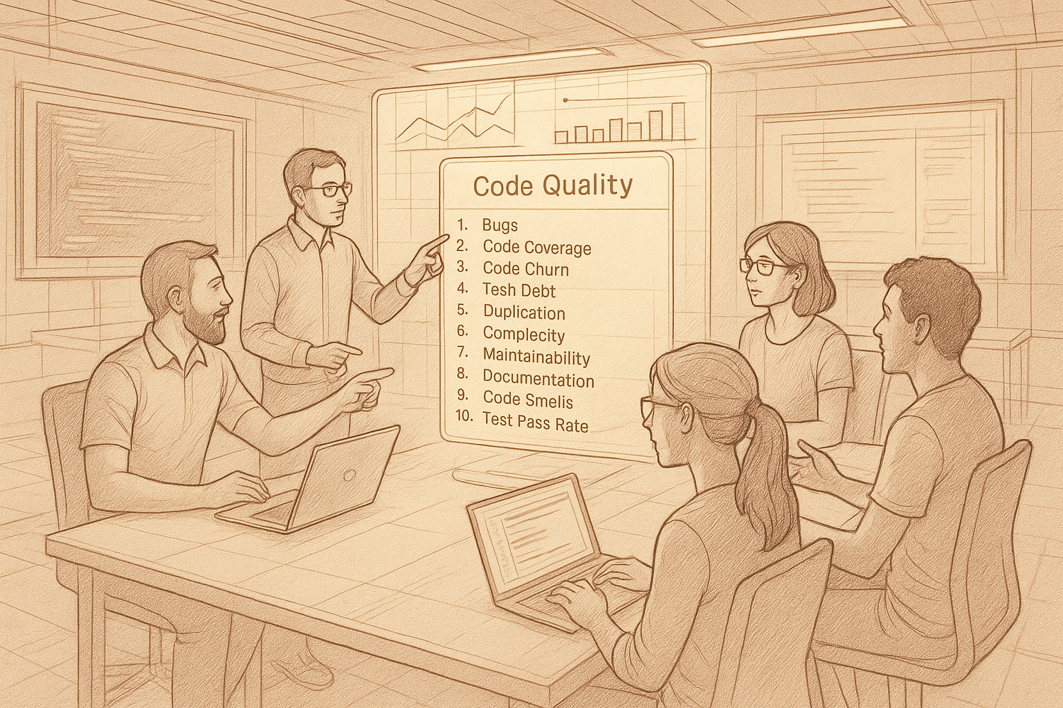 10 Metrics for Code Quality in Offshore Teams