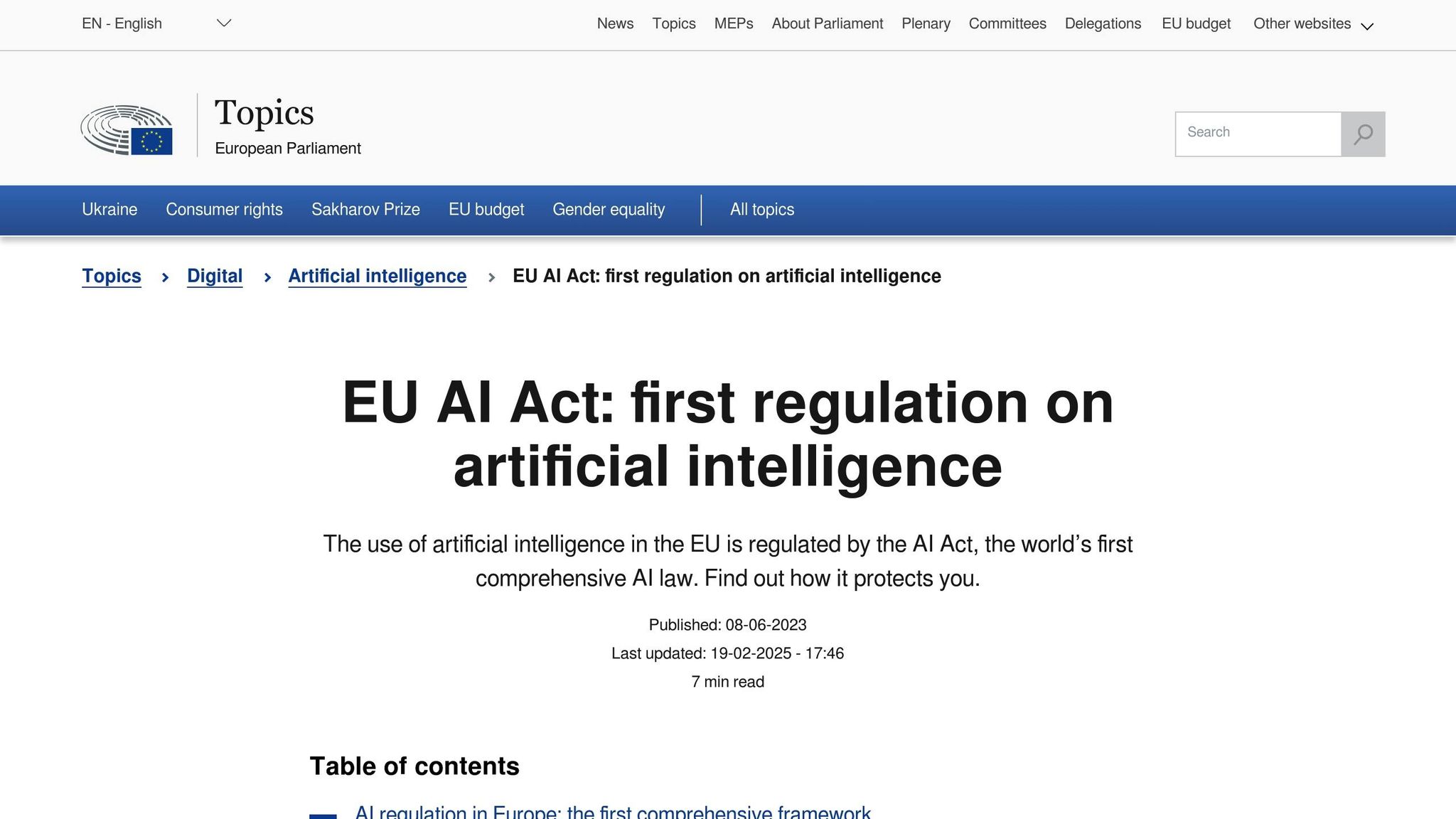EU AI Act