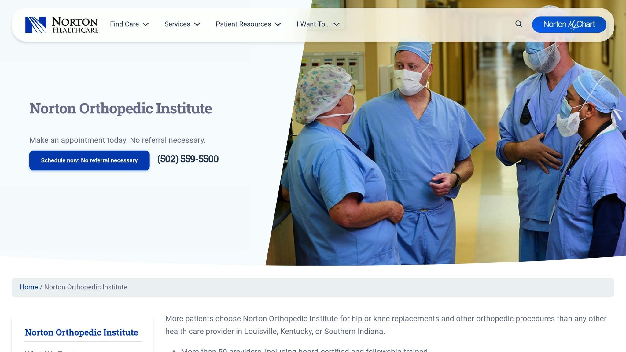 Norton Orthopedic Care