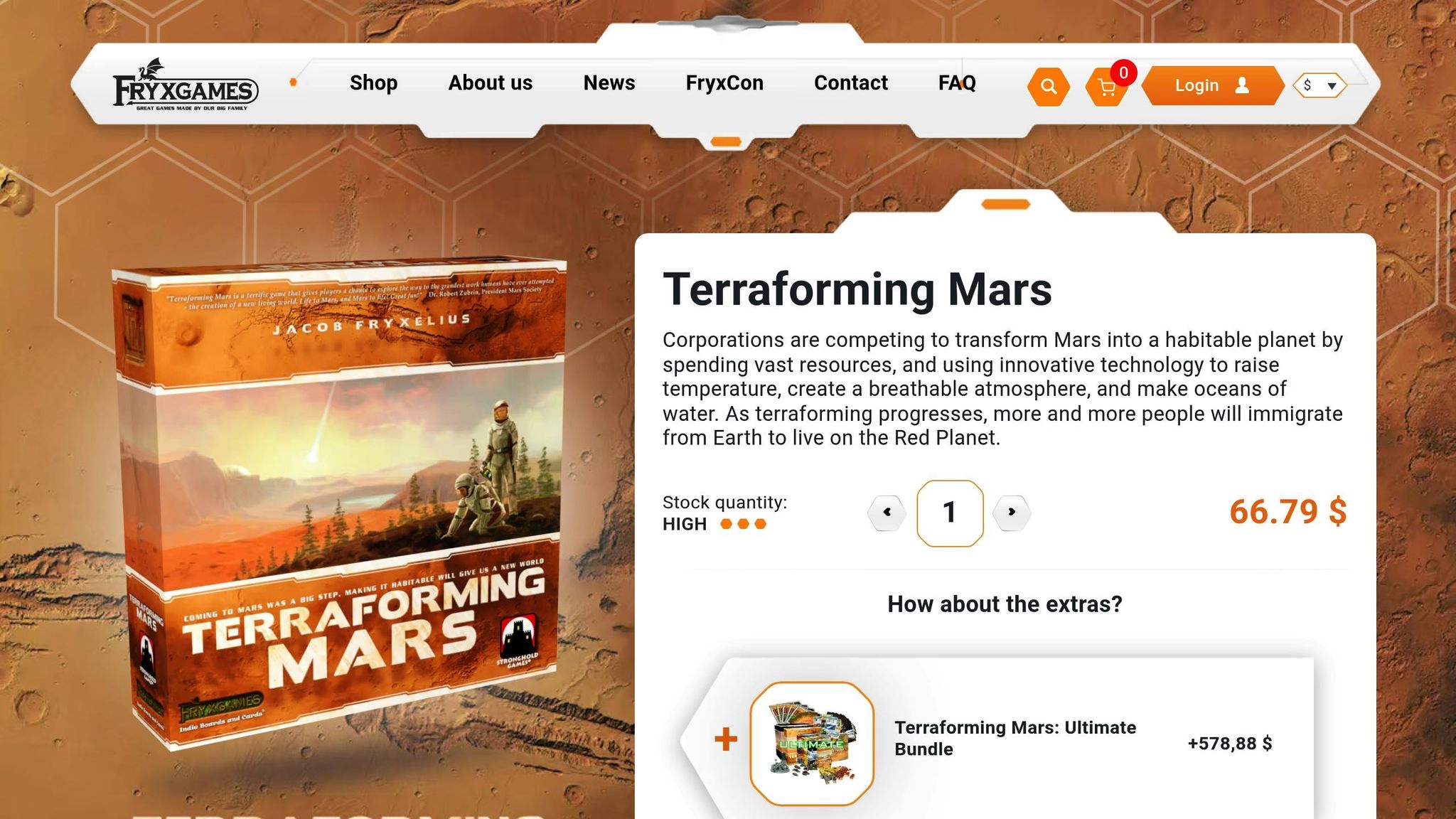 Terraforming Mars