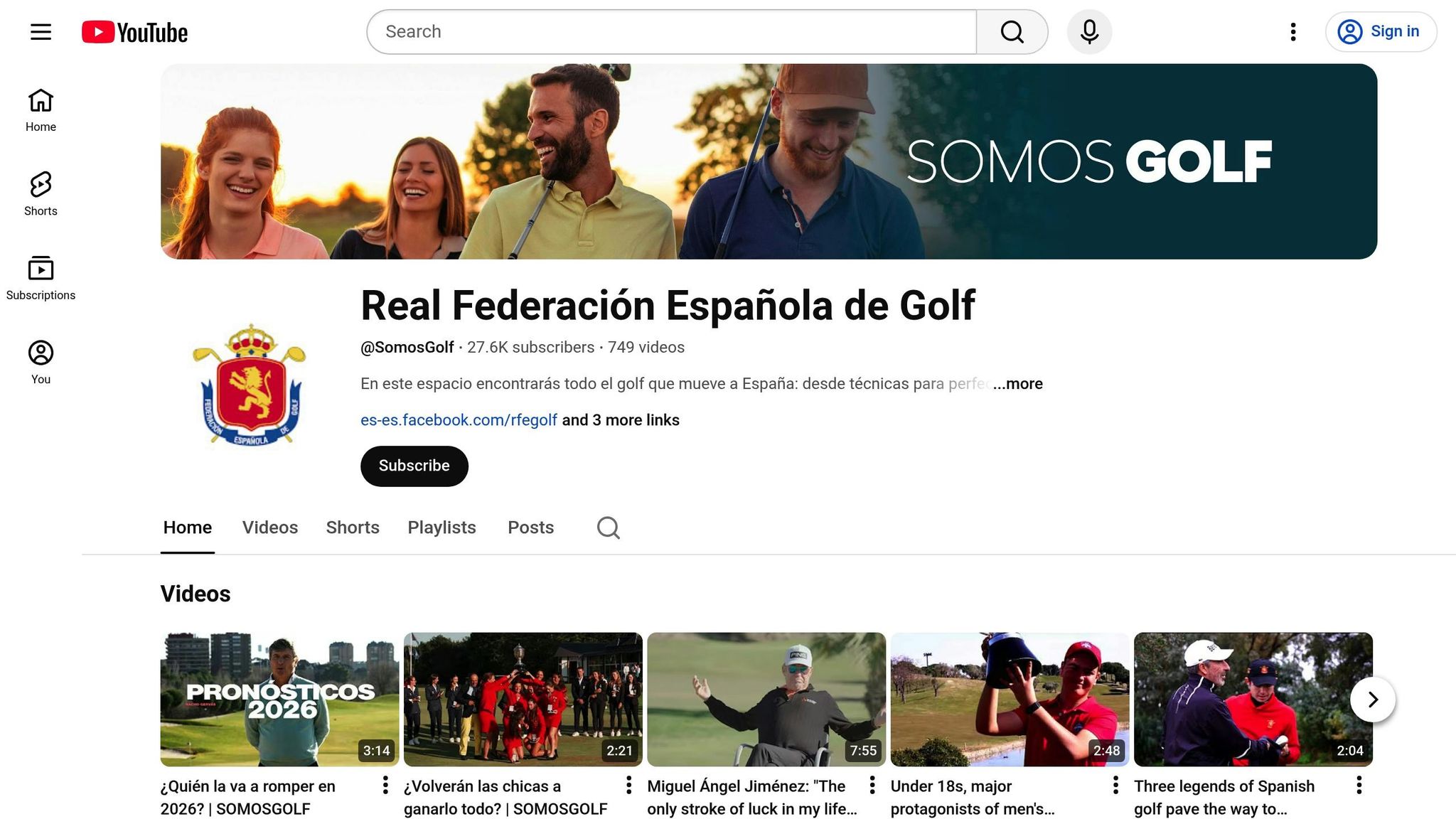 SOMOSGOLF