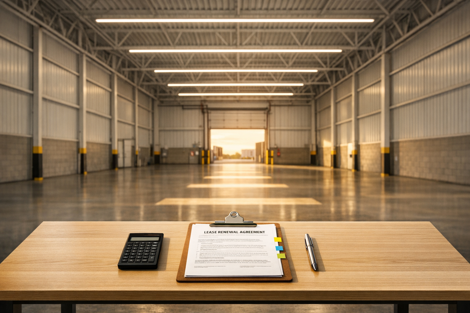 Industrial Lease Renewal: 7 Steps to Negotiate Better Terms