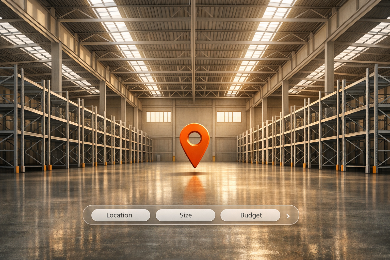 Warehouse Space Finder