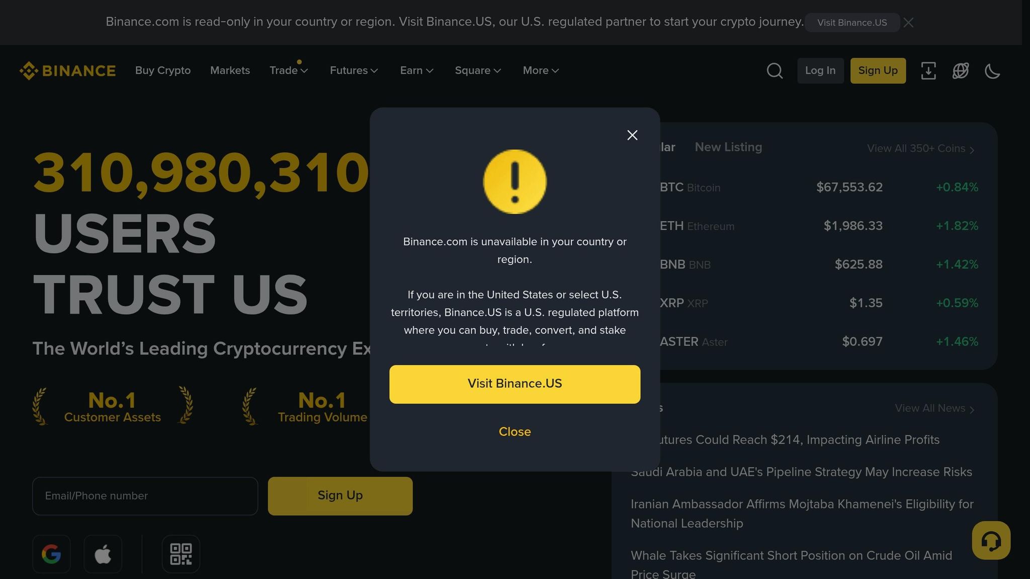 Secure SMS Verification for Crypto Exchanges (Binance, Kraken, Coinbase, etc.) Without Your Real Number 4 Binance