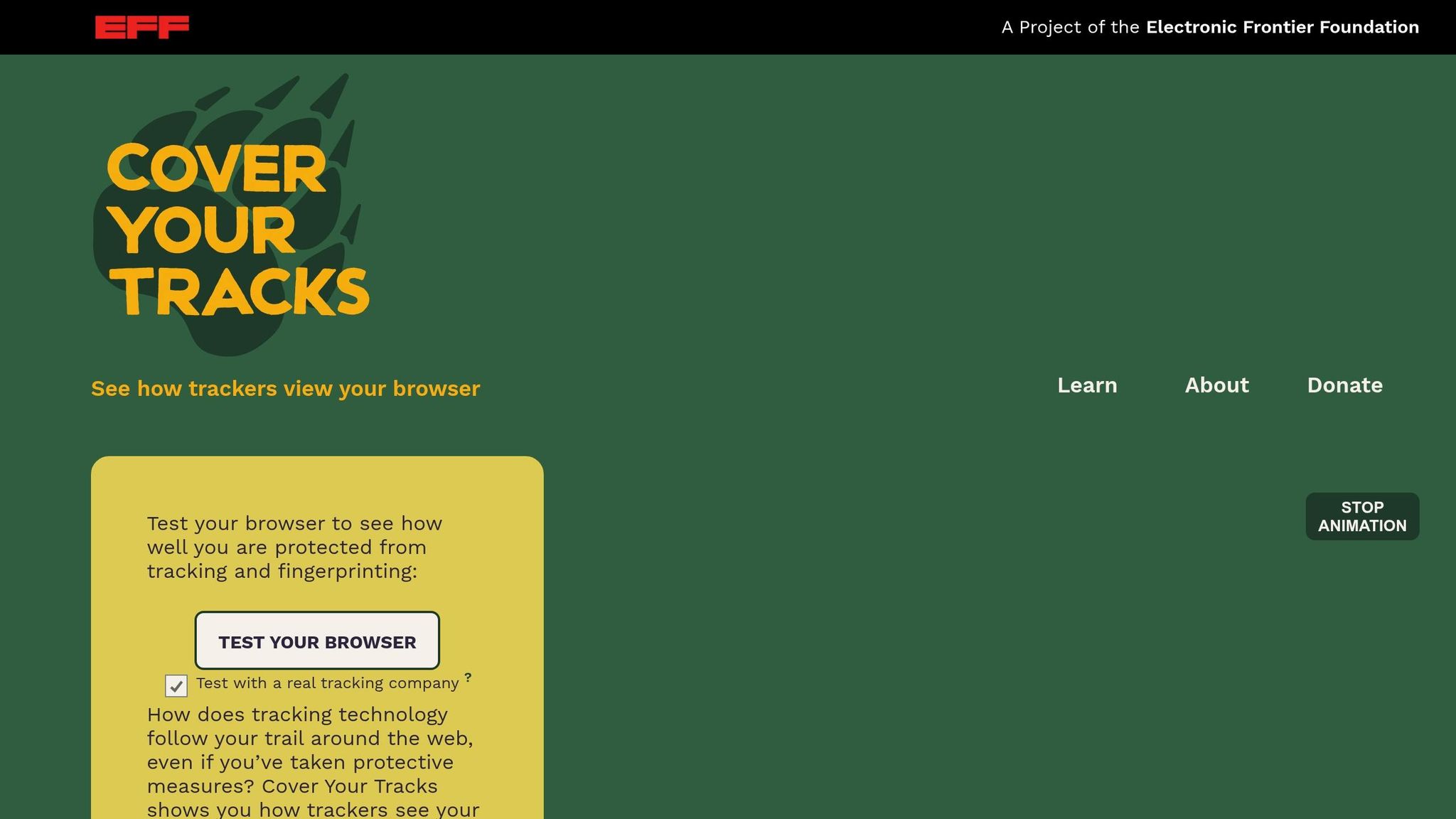 How To Test Your Browser Fingerprint 4 Cover Your Tracks