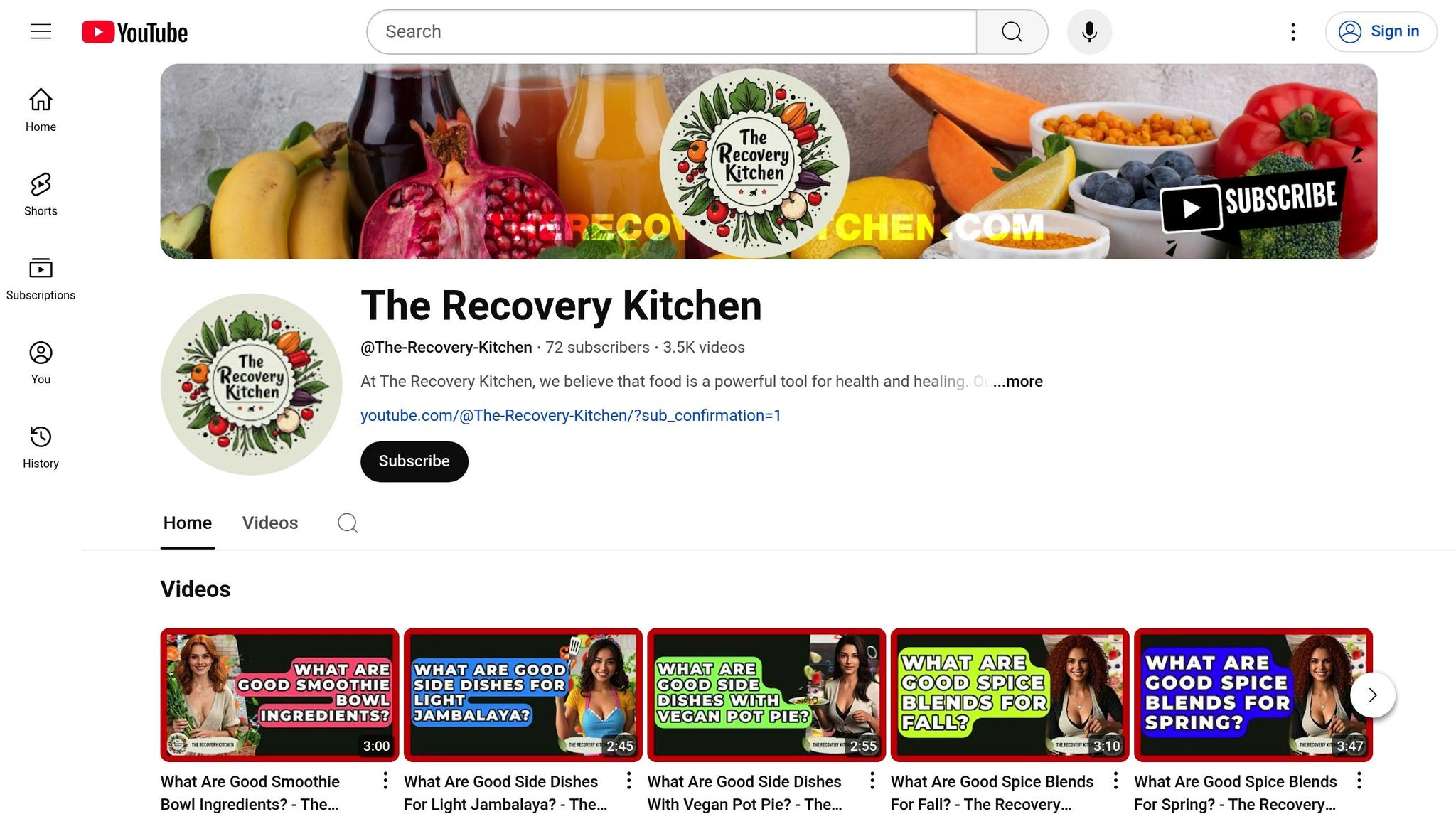 The Recovery Kitchen