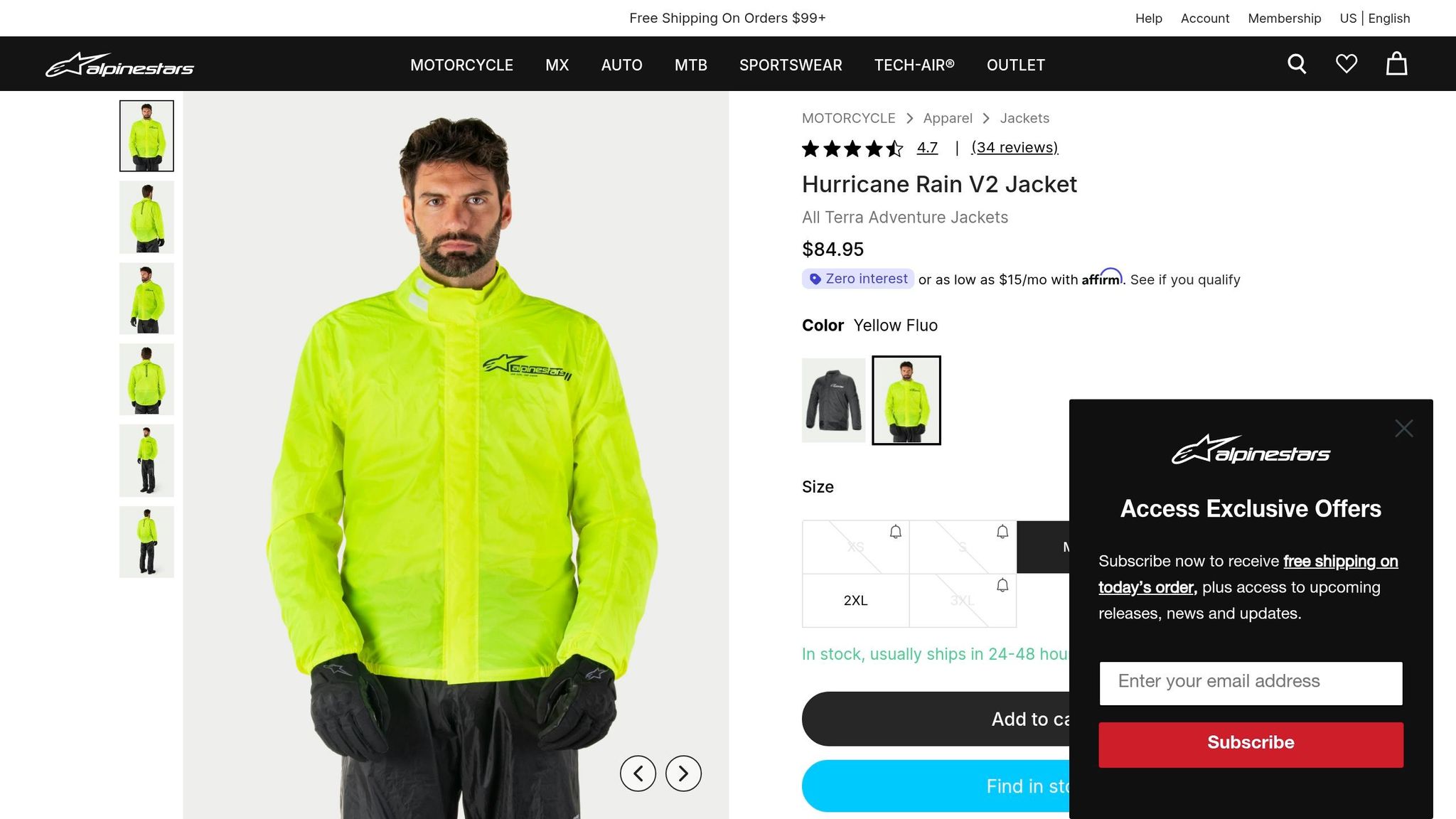 Alpinestars Hurricane