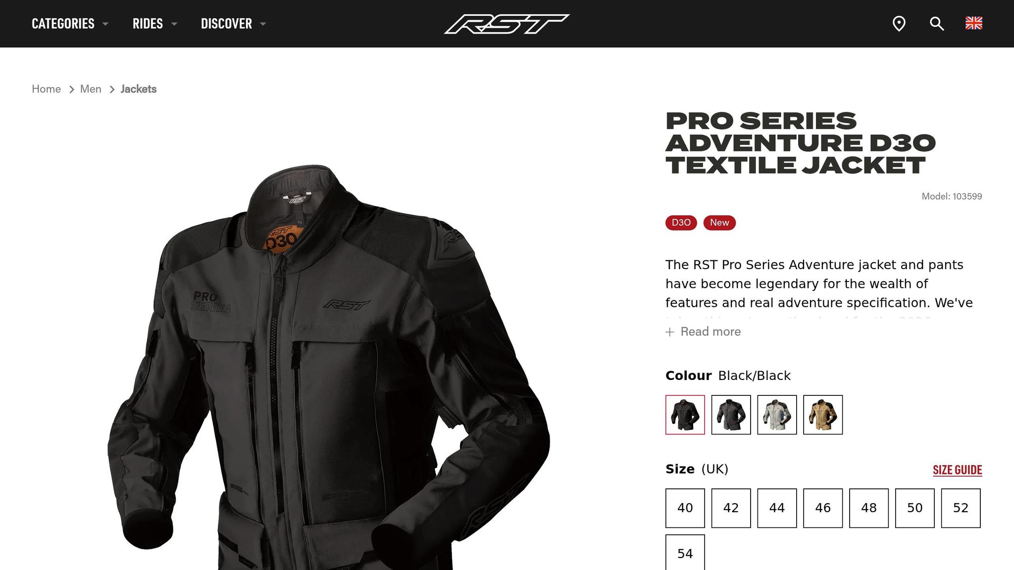 RST Waterproof Adventure Over Jacket