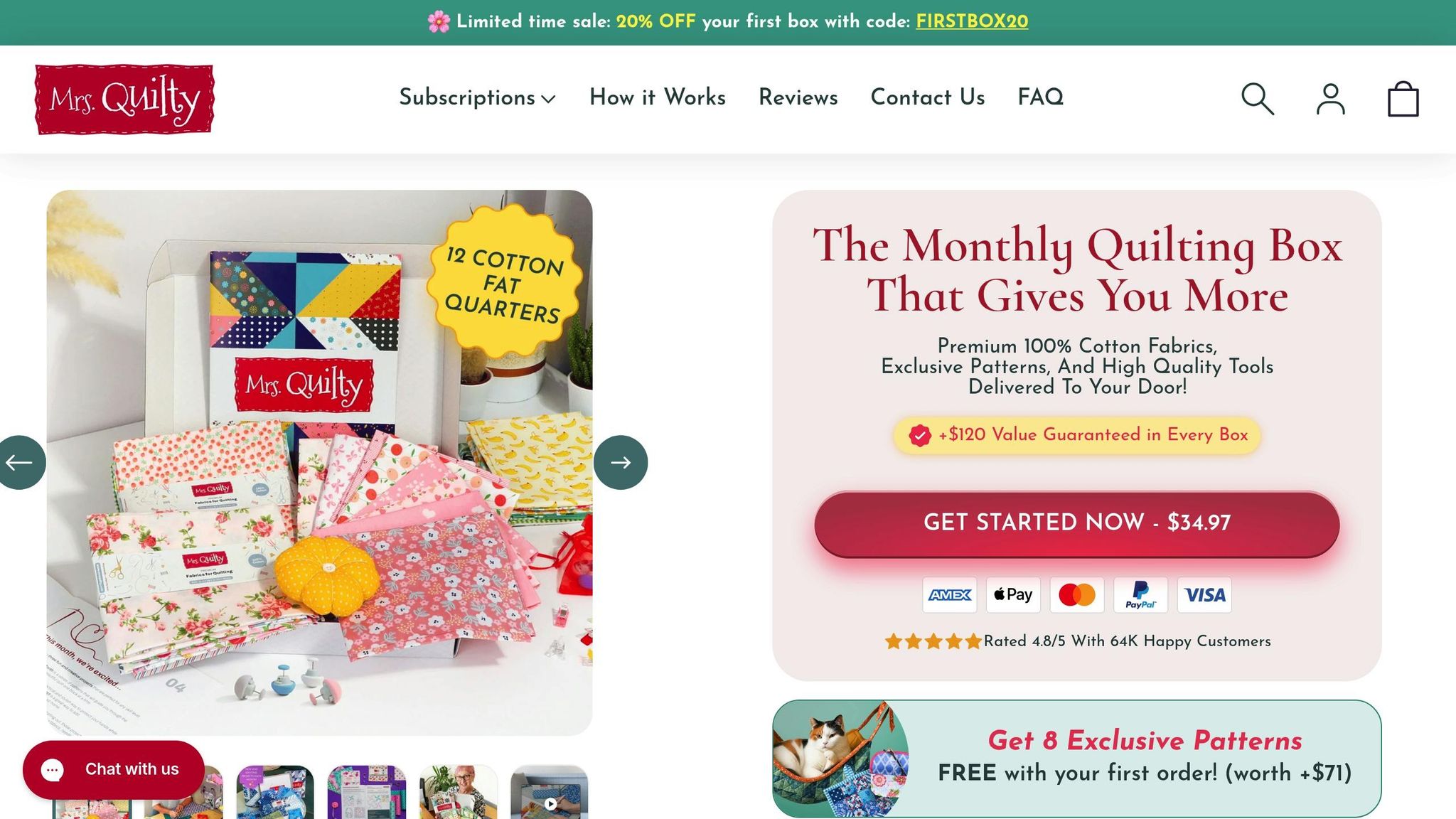 Mrs. Quilty's Subscription Box