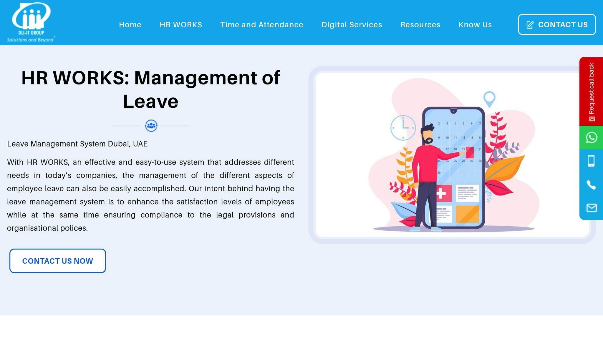 DLI-IT Leave Management System