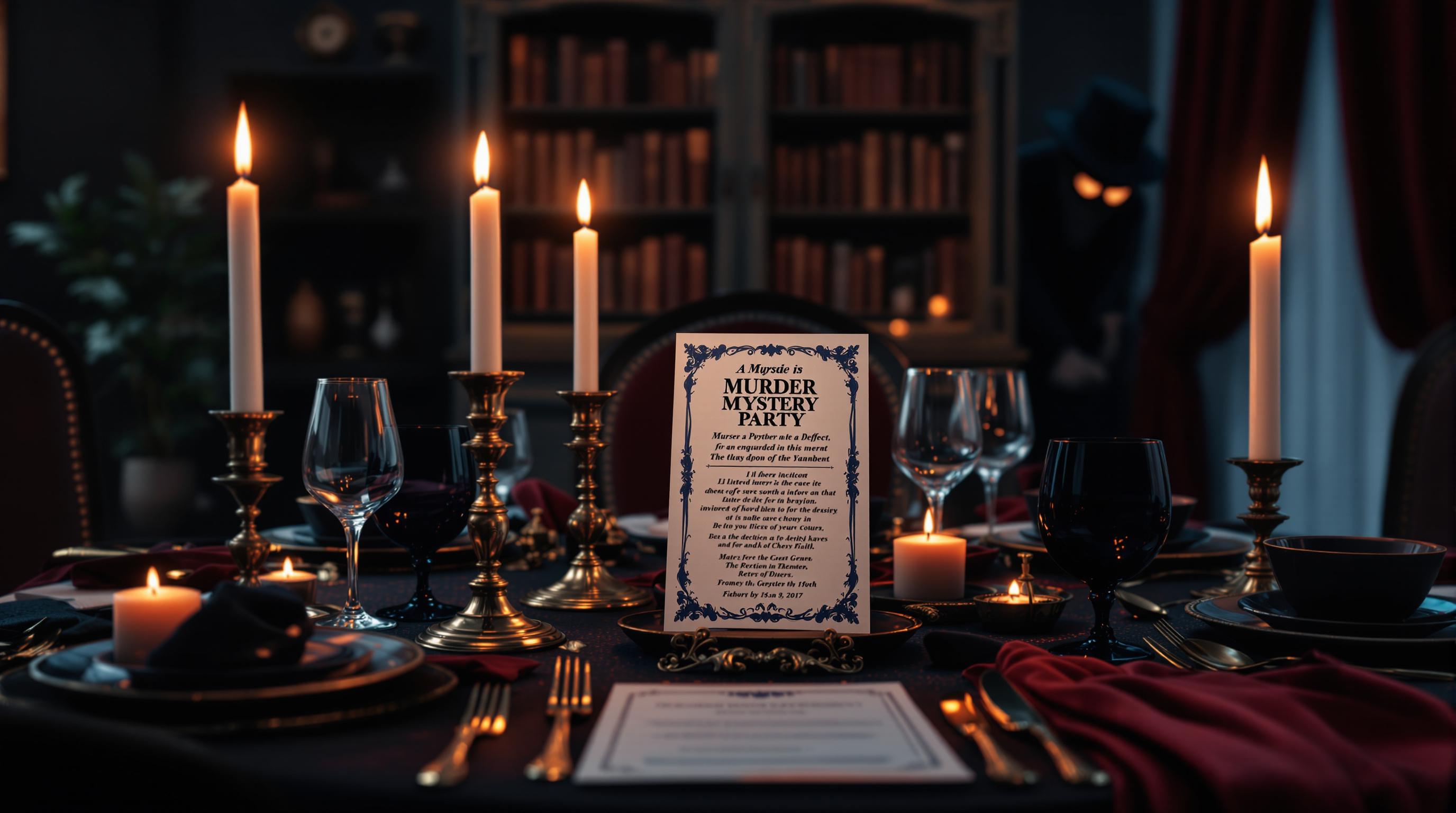 Murder Mystery Party Checklist: Essential Planning Steps