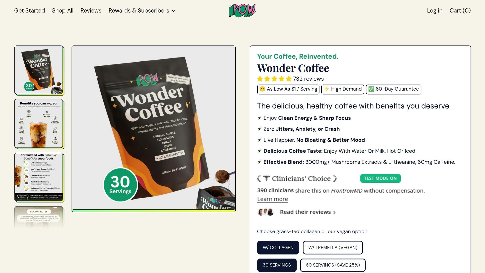 Pow Wonder Coffee