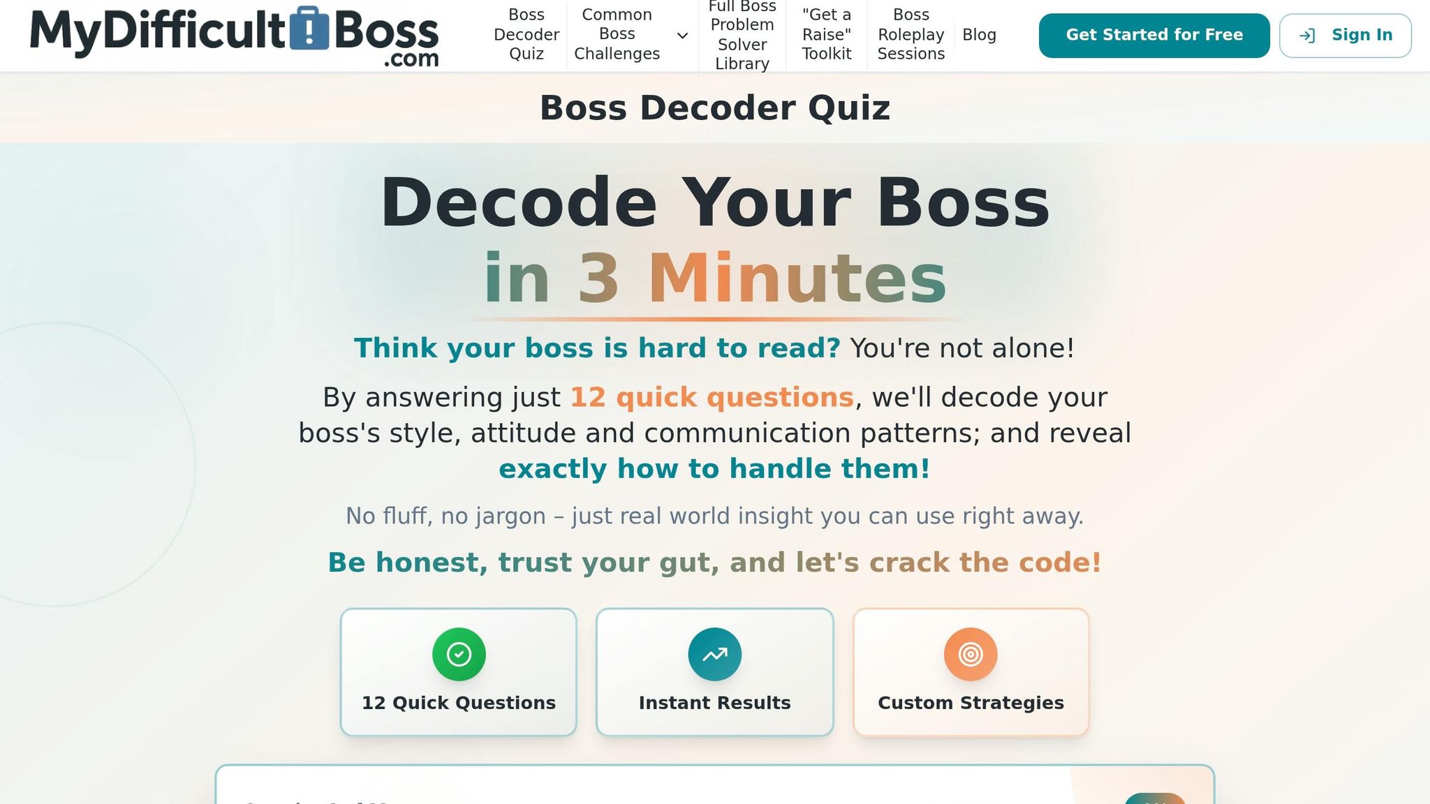 Boss Decoder