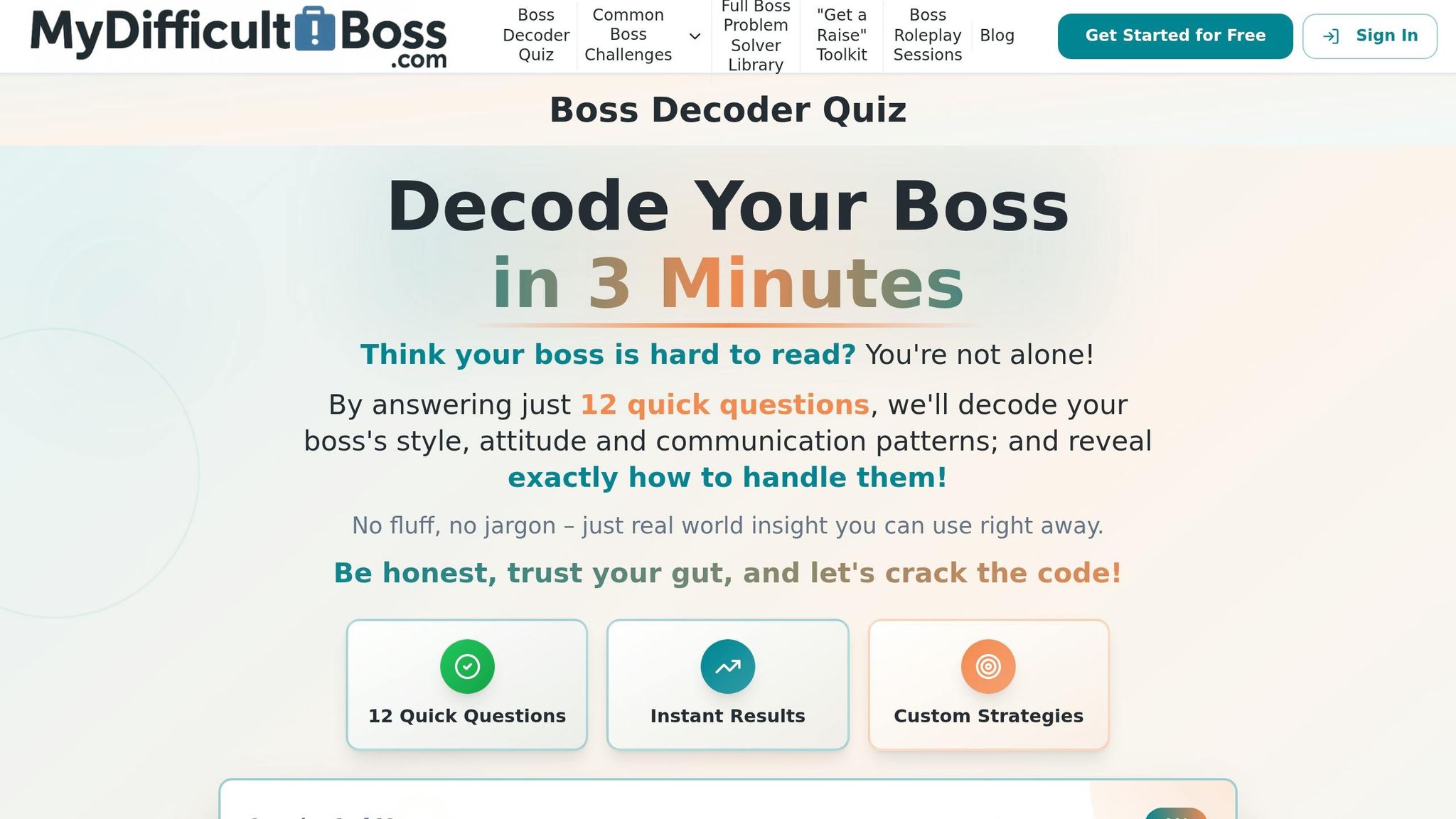 Boss Decoder