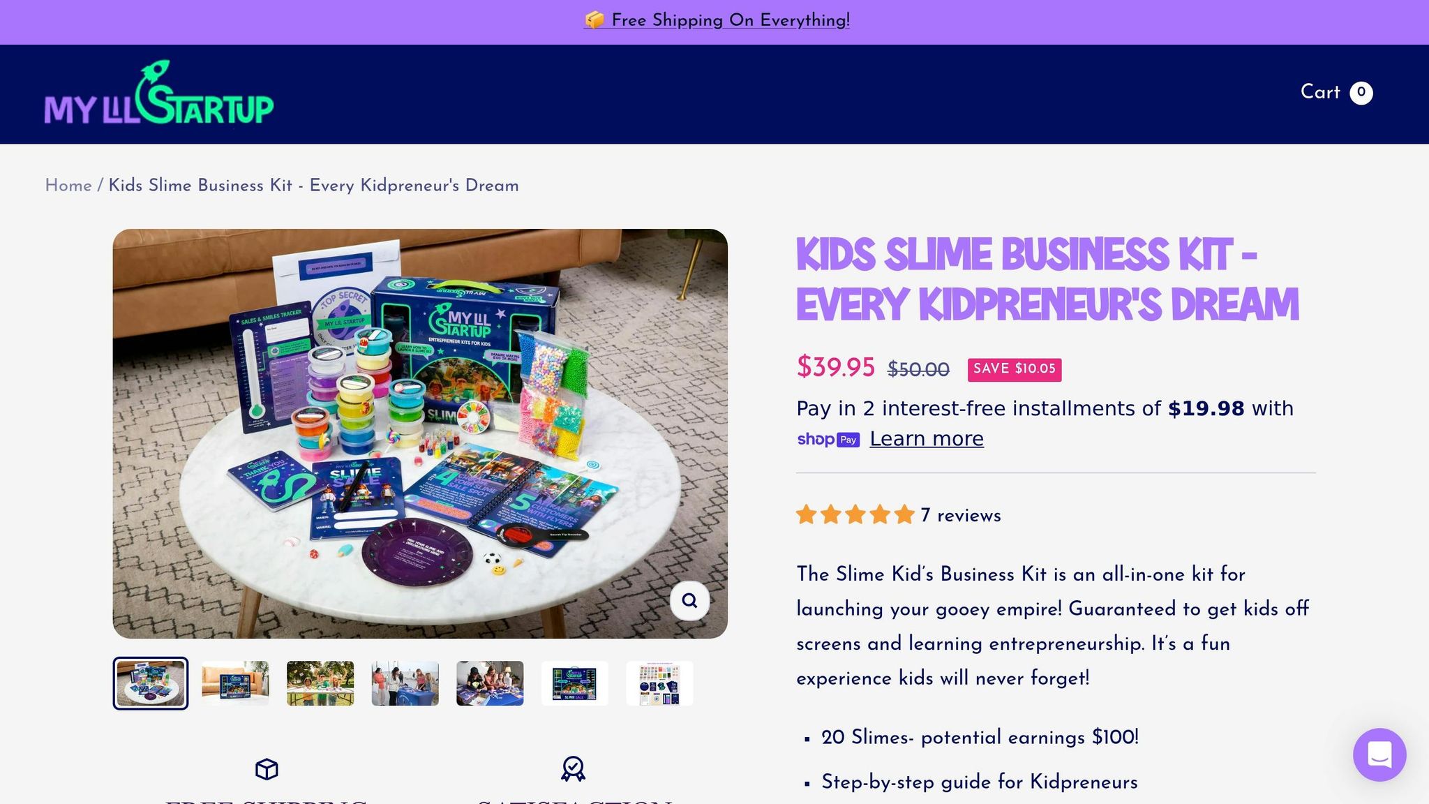 My Lil Startup Slime Business Kit
