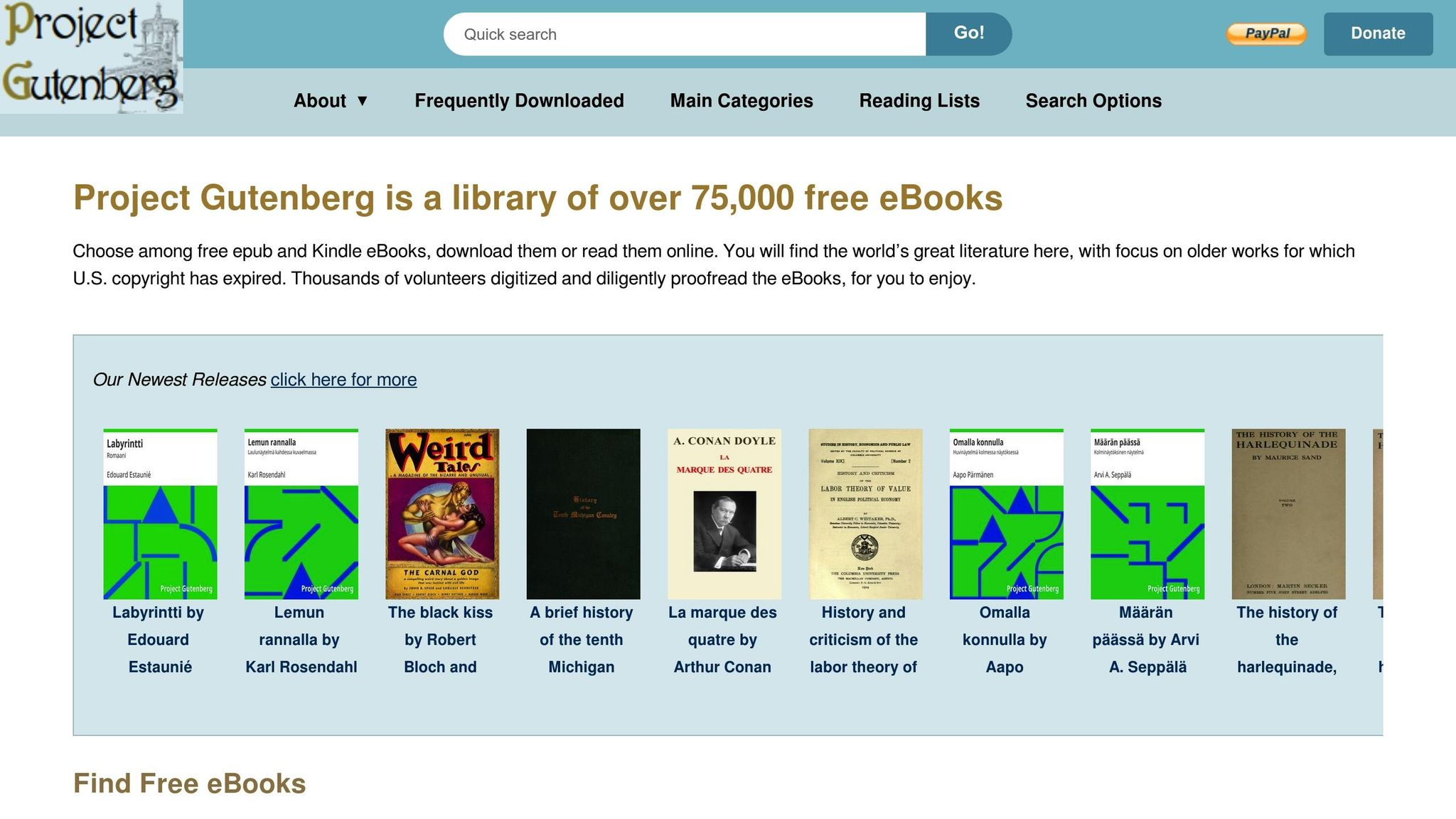 Project Gutenberg