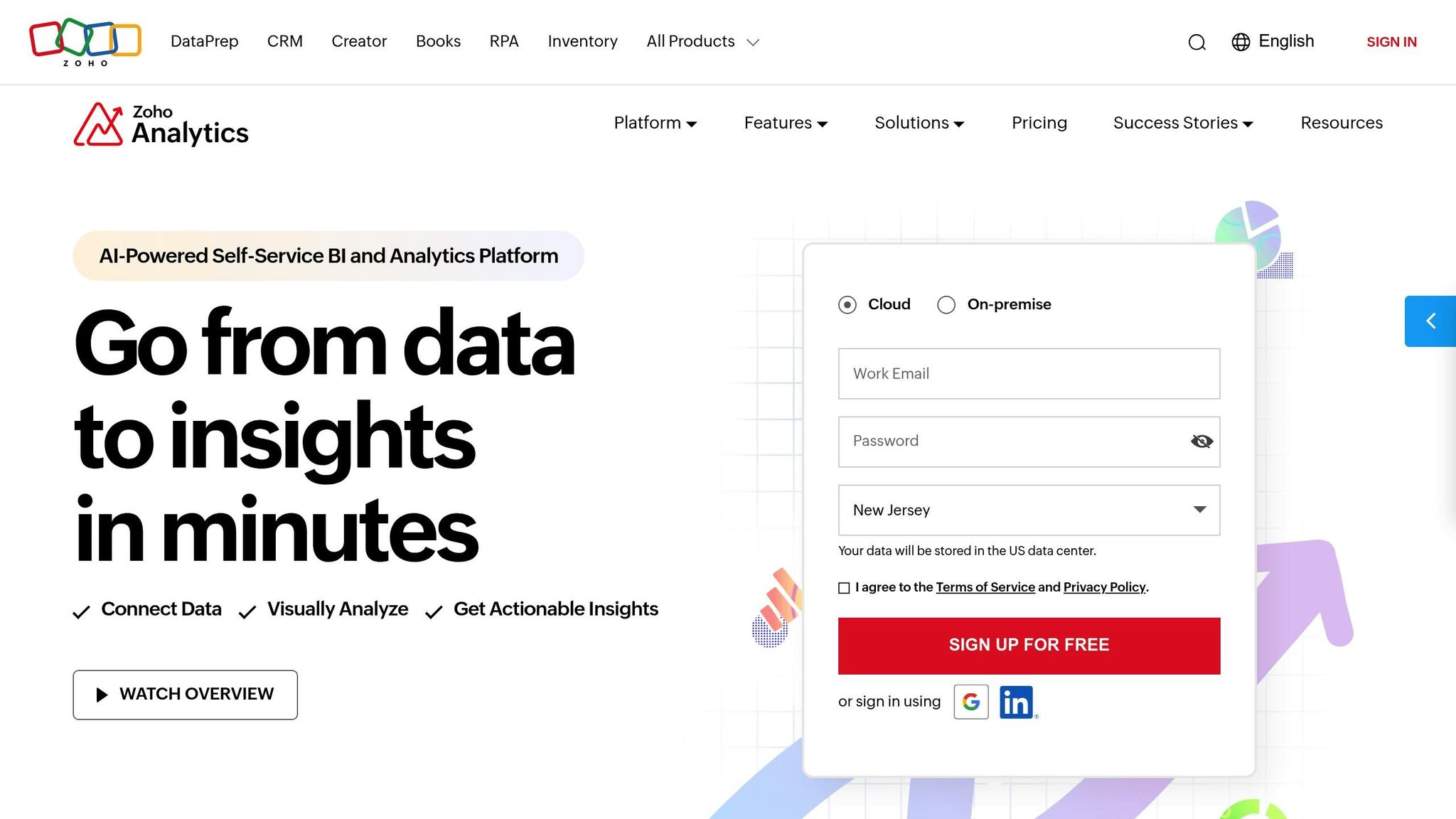 Zoho Analytics