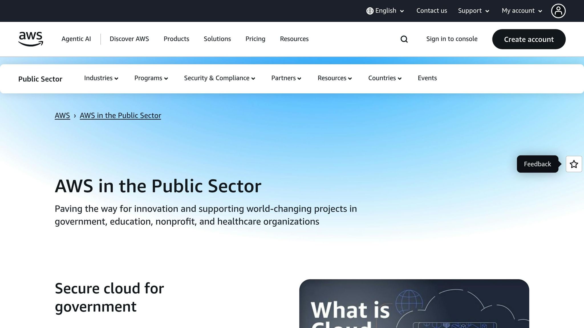 AWS Public Sector