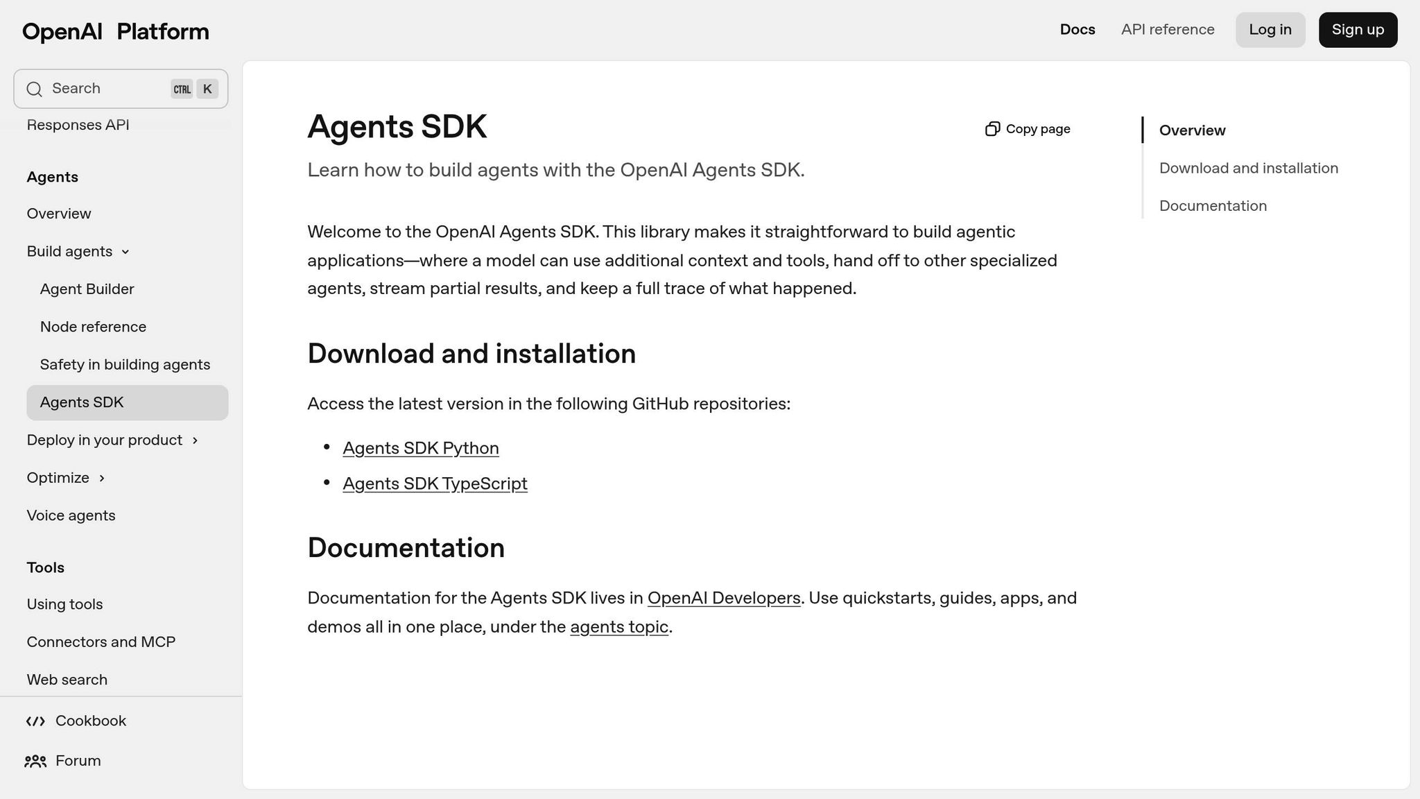 OpenAI Agents SDK
