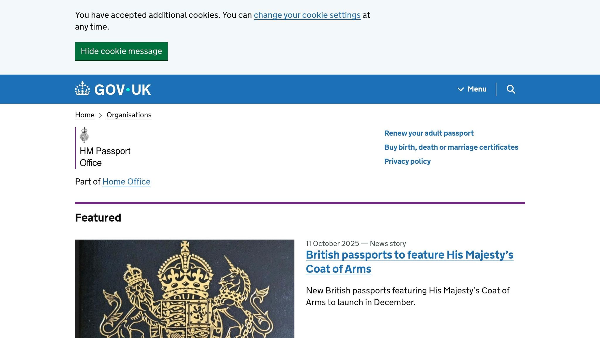 HM Passport Office
